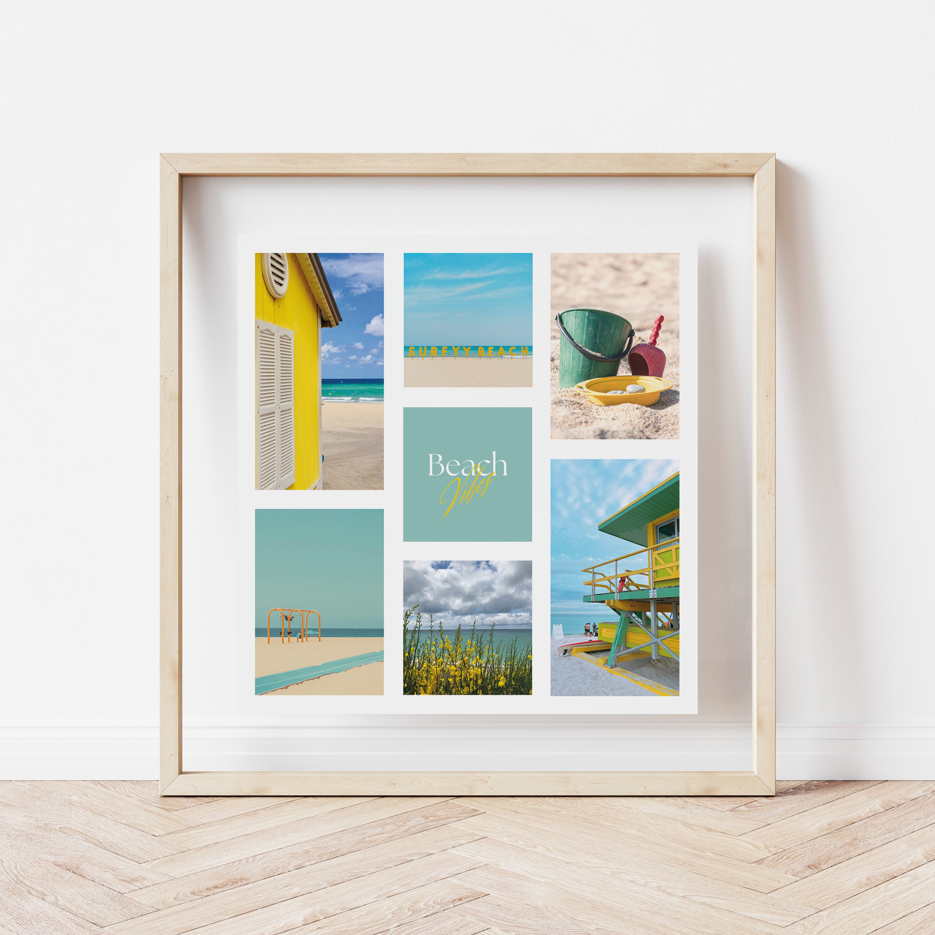 Póster digital Mar & Playa - Colección Beach Vibes N° 1