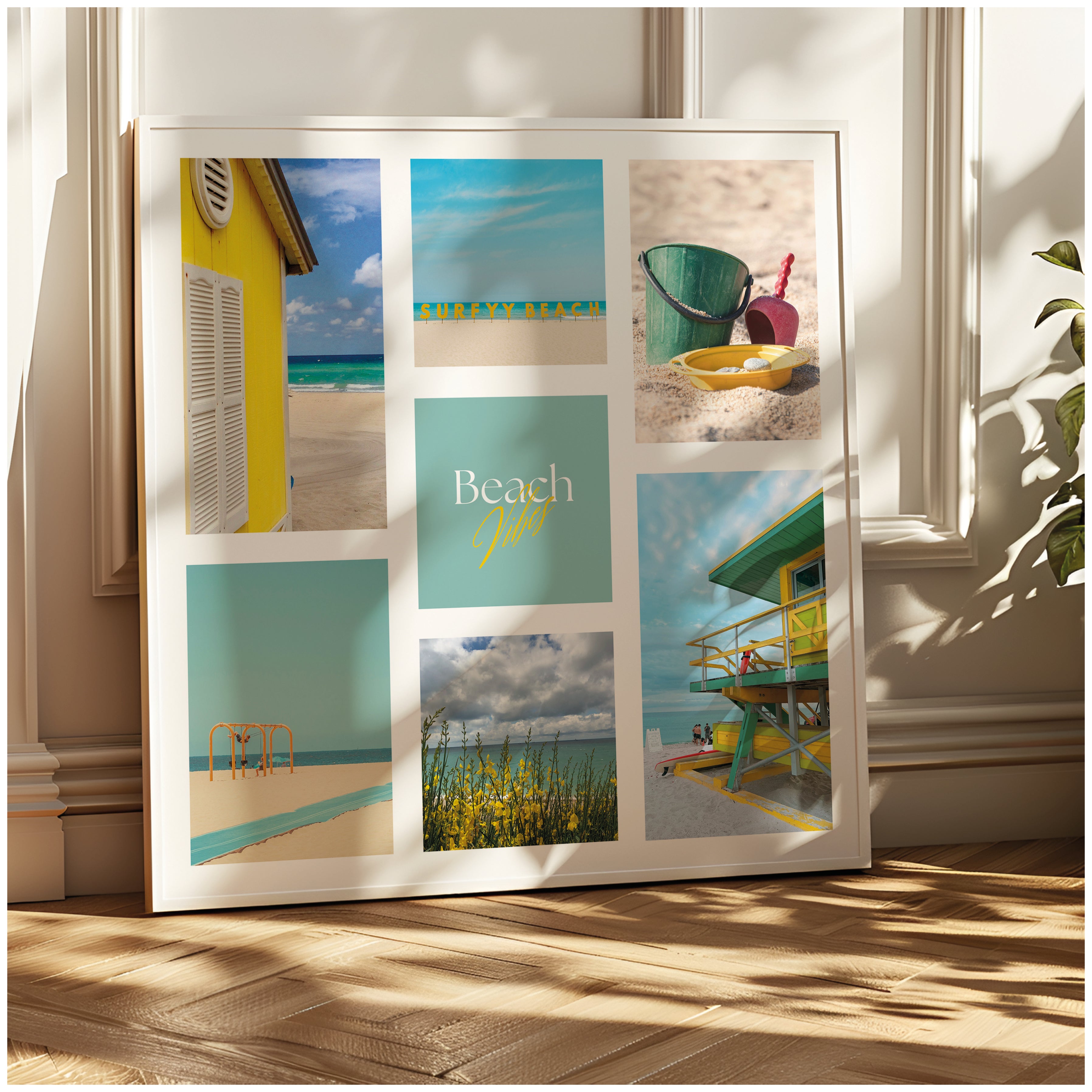 Póster digital Mar & Playa - Colección Beach Vibes N° 1
