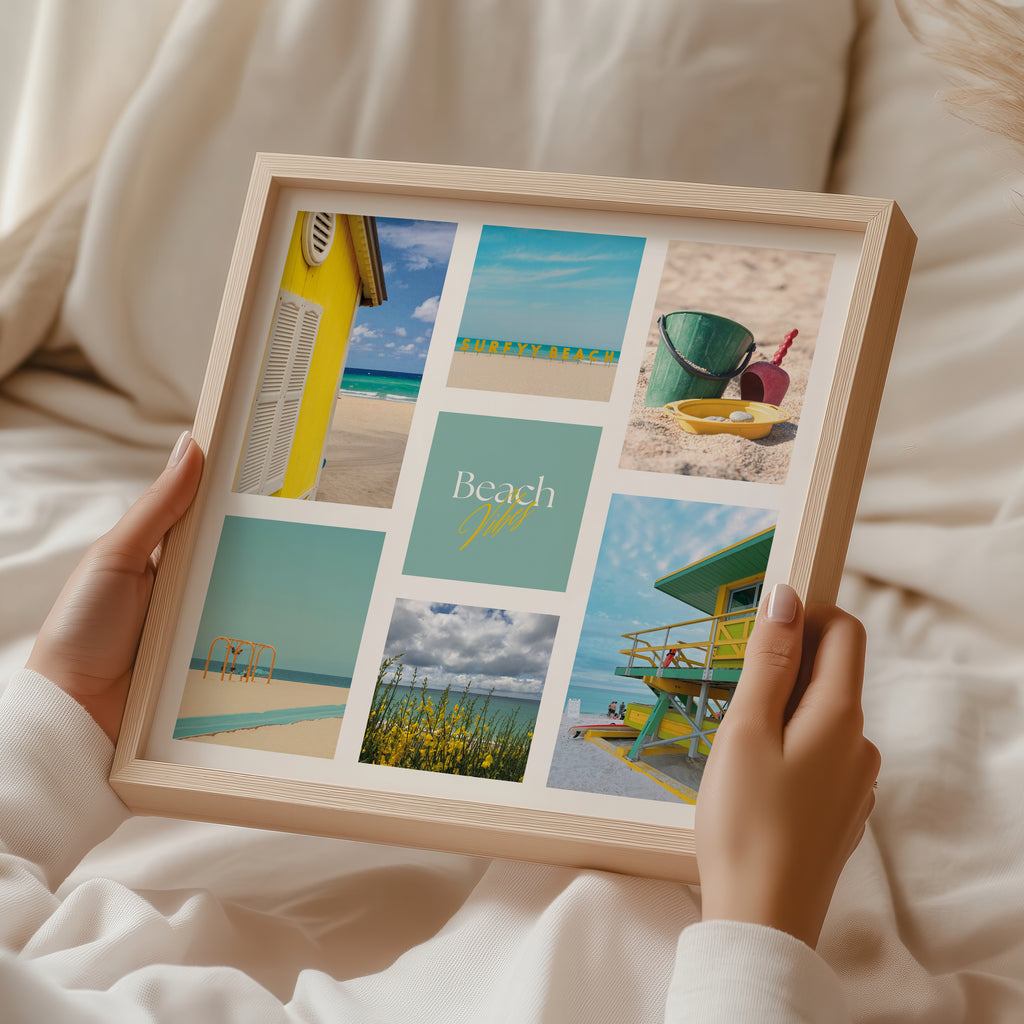 Póster digital Mar & Playa - Colección Beach Vibes N° 1