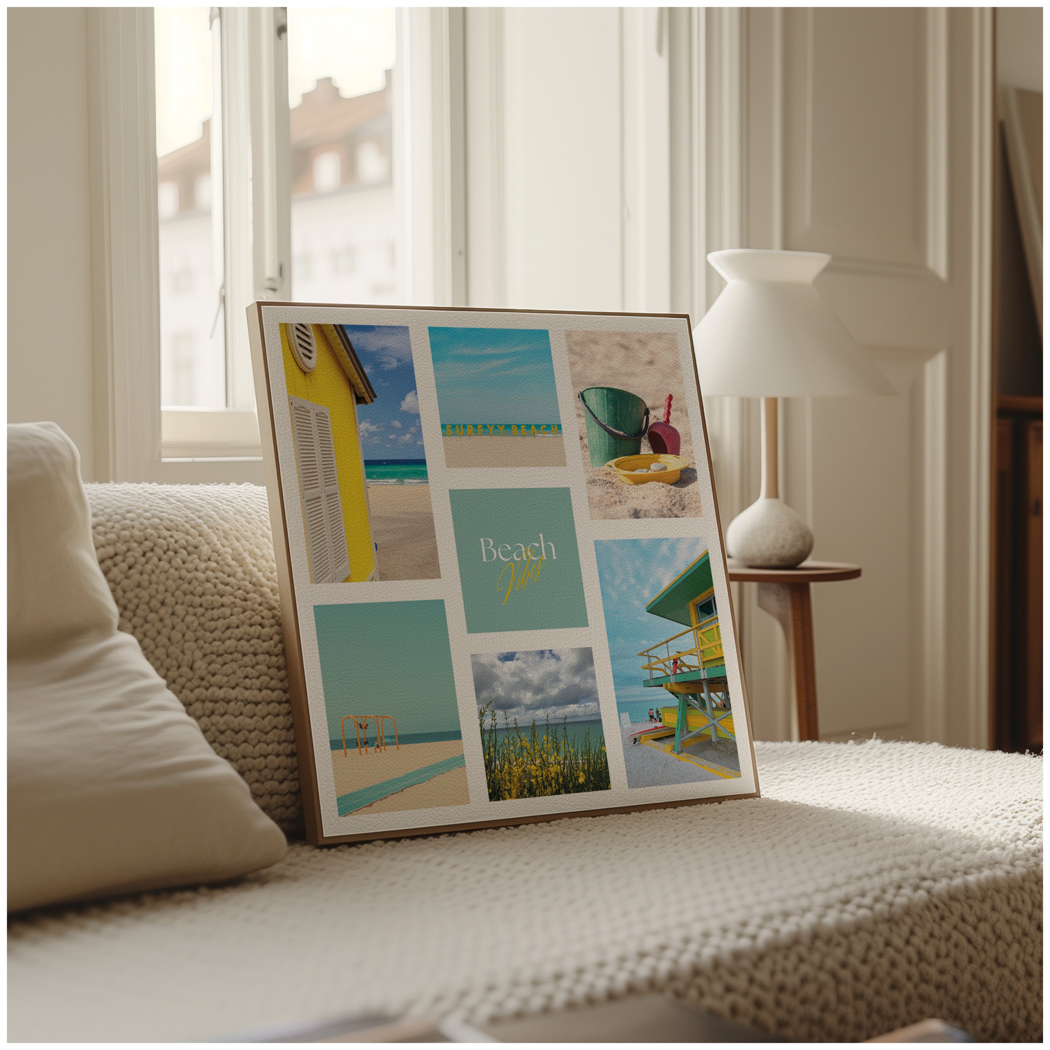 Póster digital Mar & Playa - Colección Beach Vibes N° 1