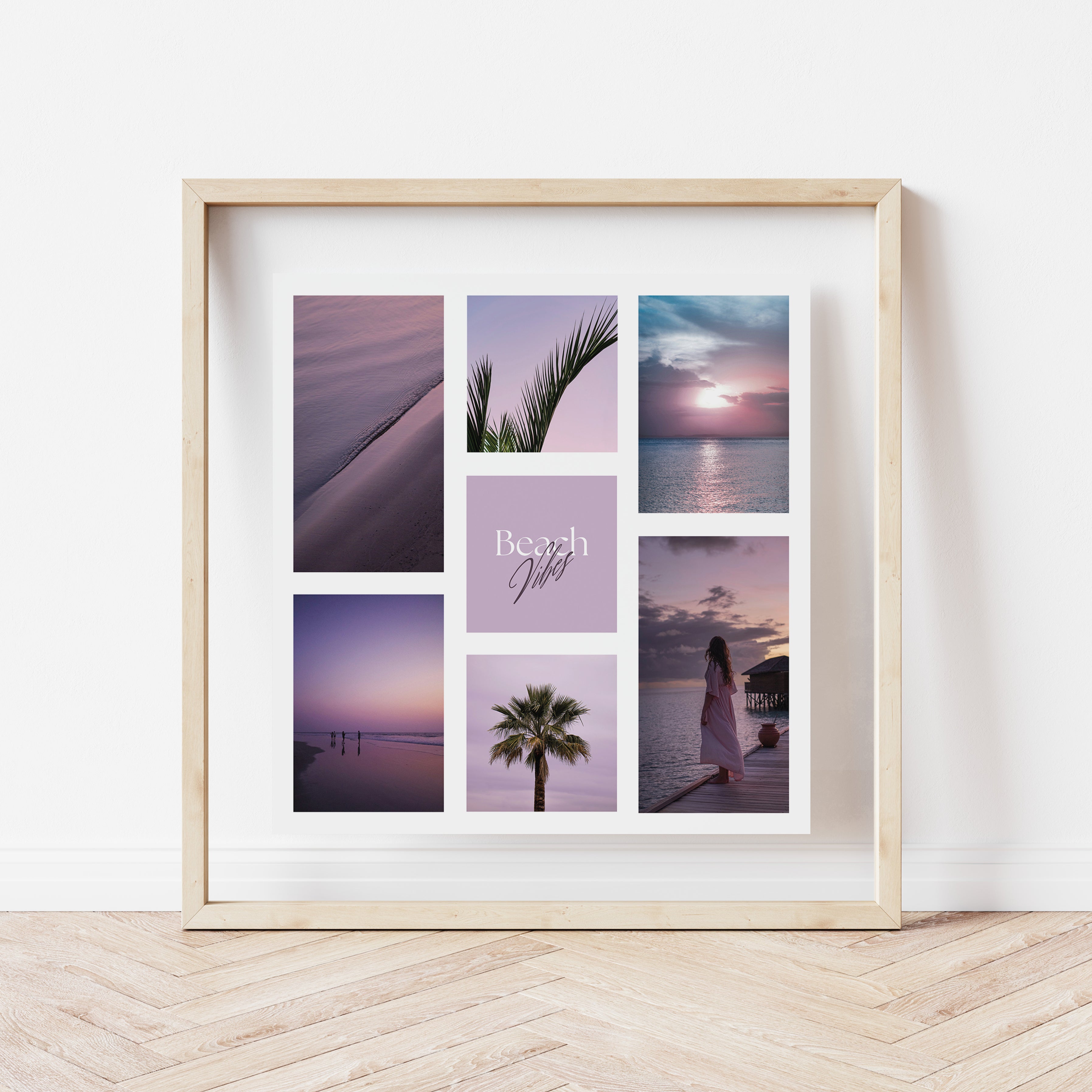 Póster digital Mar & Playa - Colección Beach Vibes N° 1