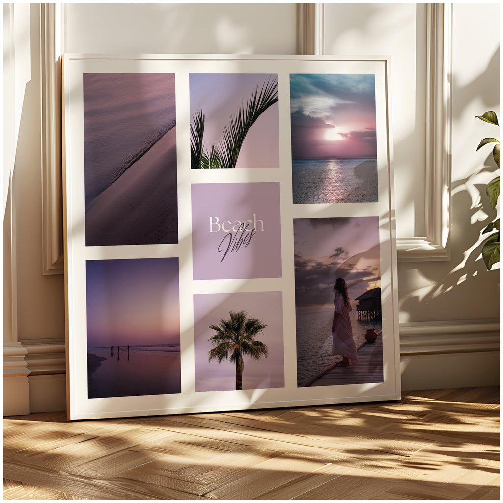 Póster digital Mar & Playa - Colección Beach Vibes N° 1