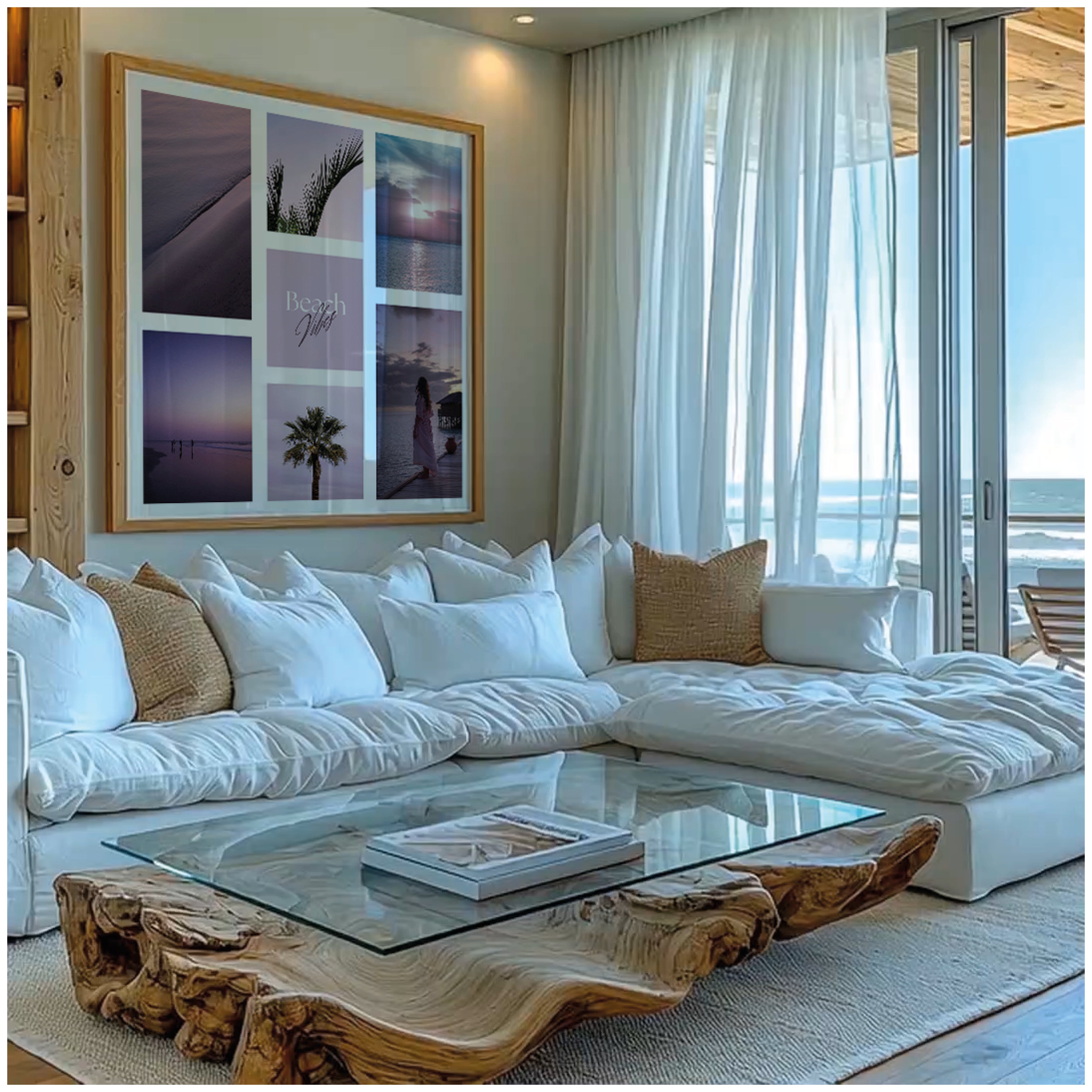 Póster digital Mar & Playa - Colección Beach Vibes N° 1