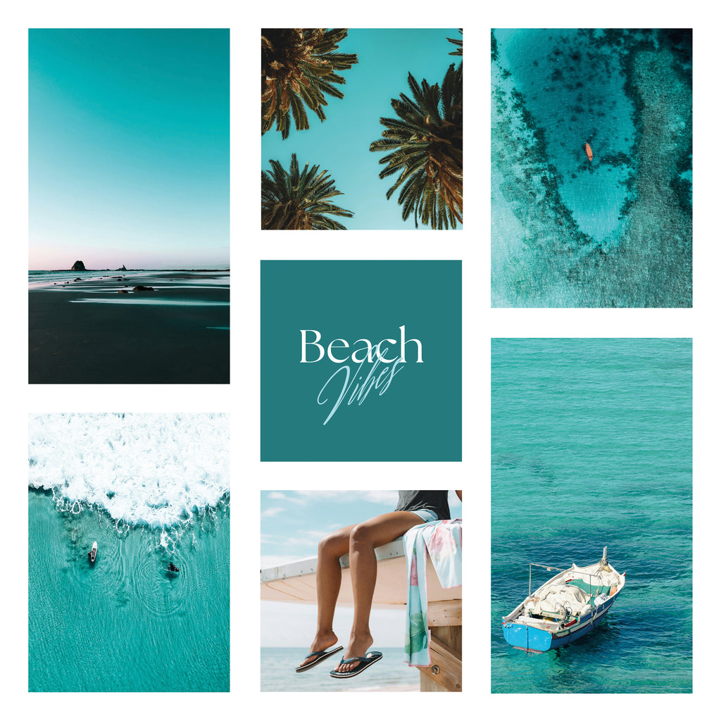 Affiche digitale Mer & Plage - Collection Beach Vibes N° 40