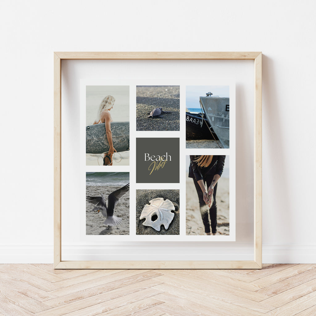Affiche digitale Mer & Plage - Collection Beach Vibes N° 41
