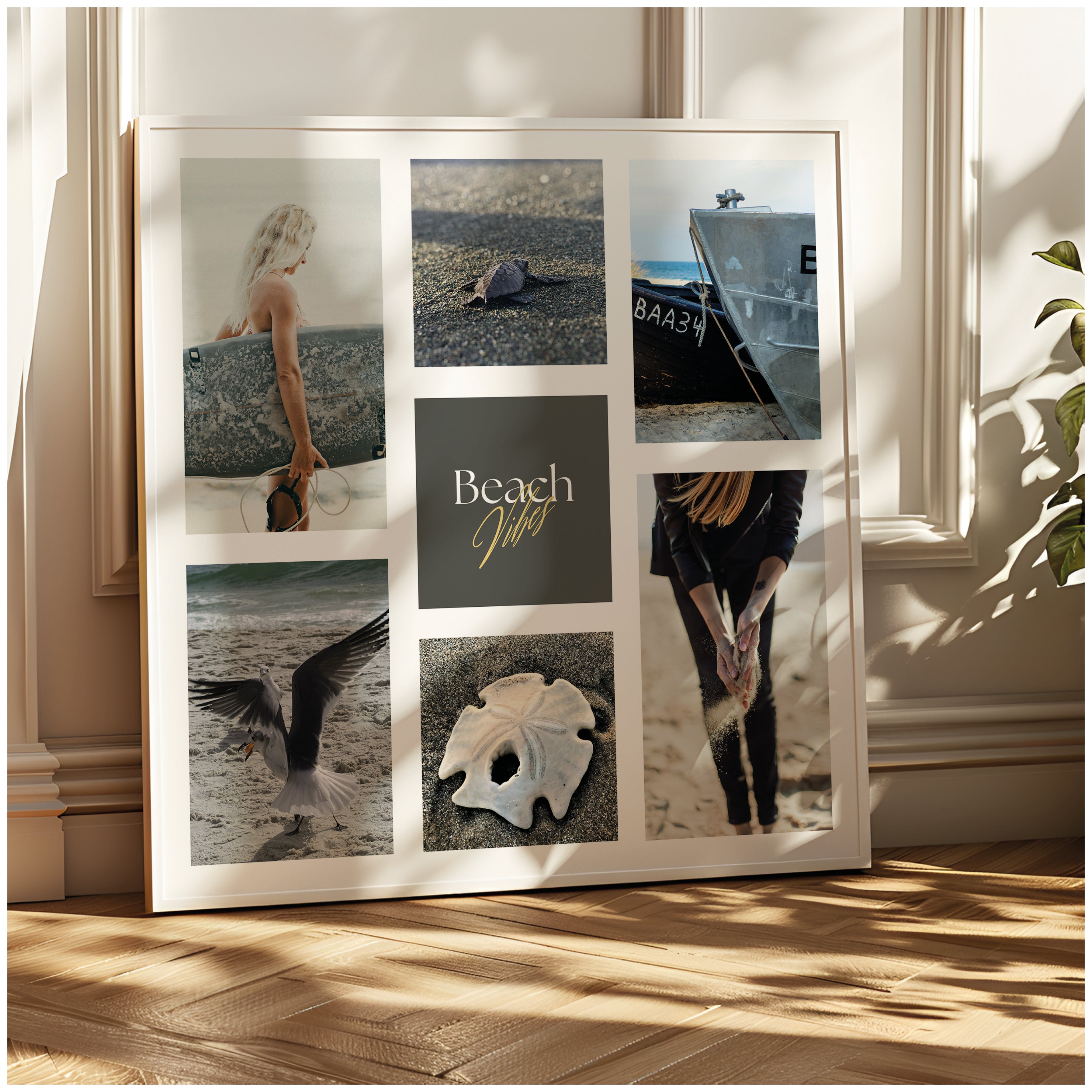 Póster digital Mar & Playa - Colección Beach Vibes N° 1