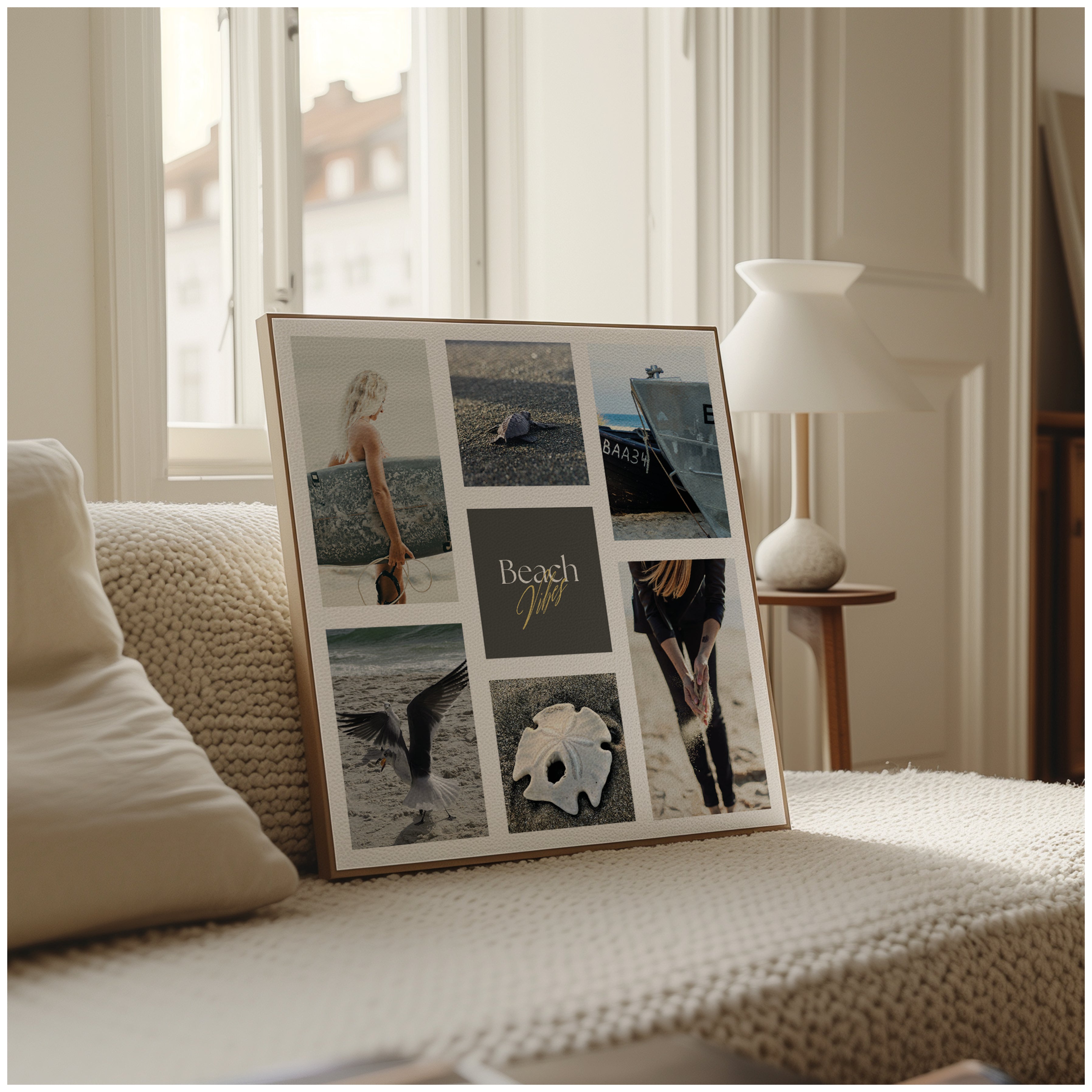 Póster digital Mar & Playa - Colección Beach Vibes N° 1