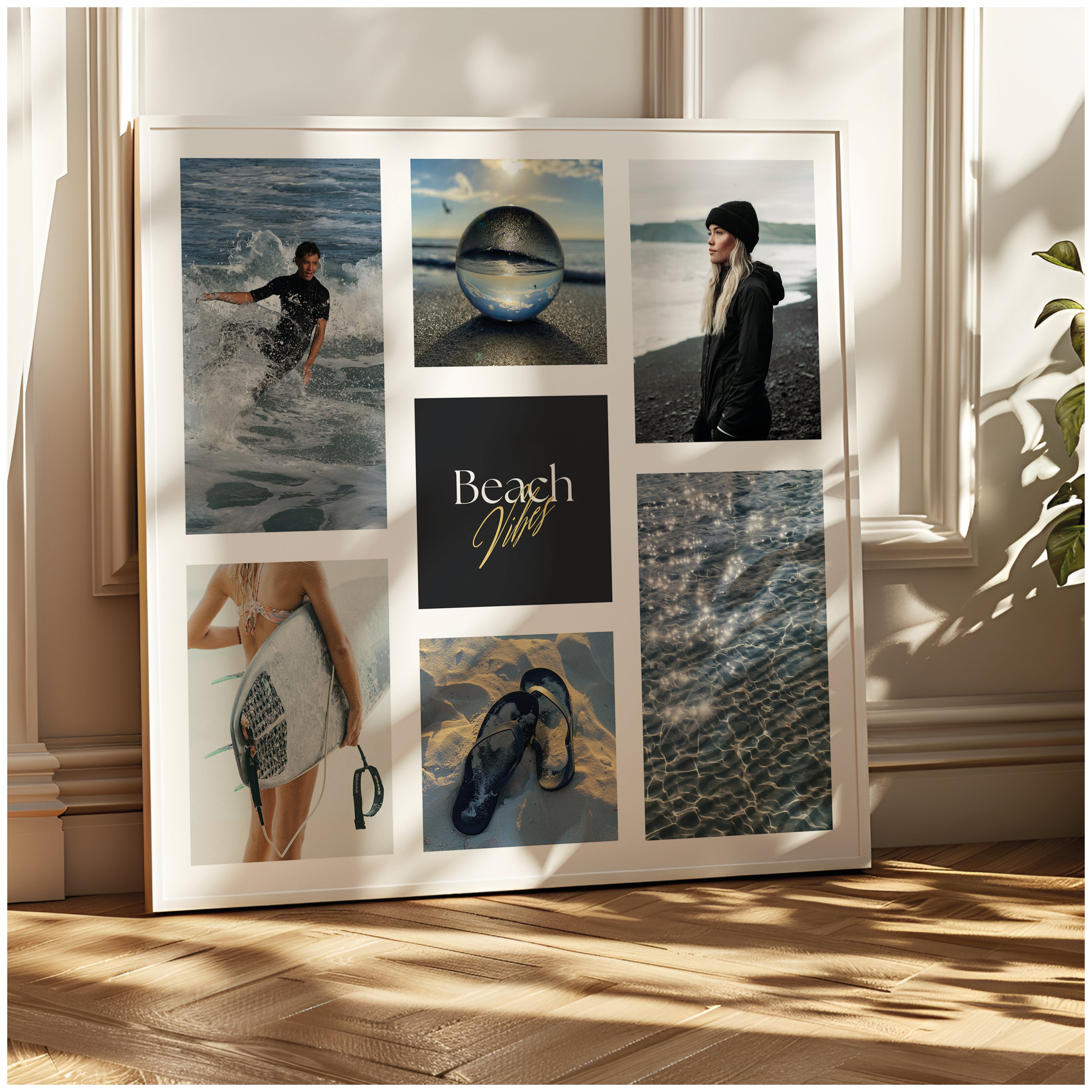Póster digital Mar & Playa - Colección Beach Vibes N° 1