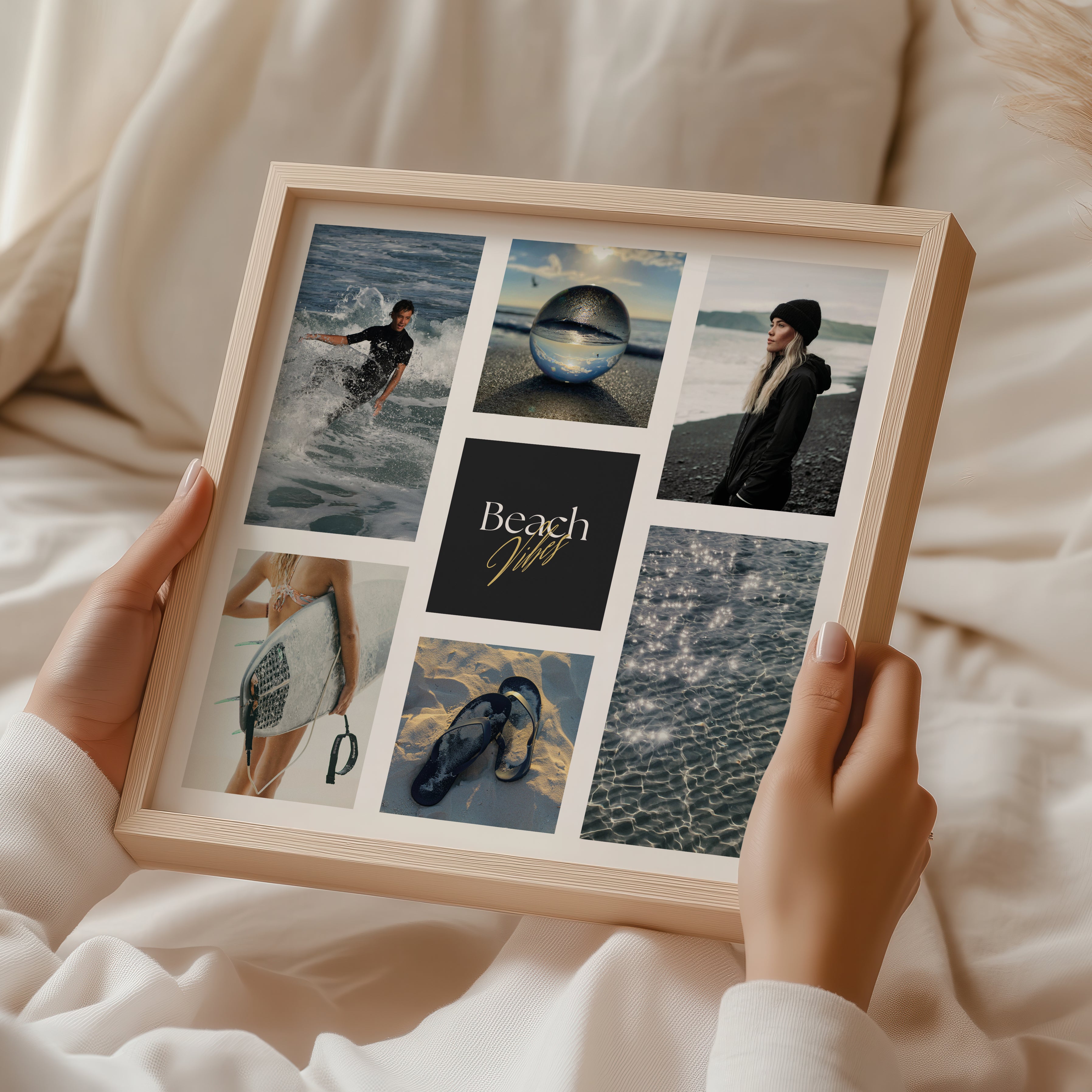 Póster digital Mar & Playa - Colección Beach Vibes N° 1