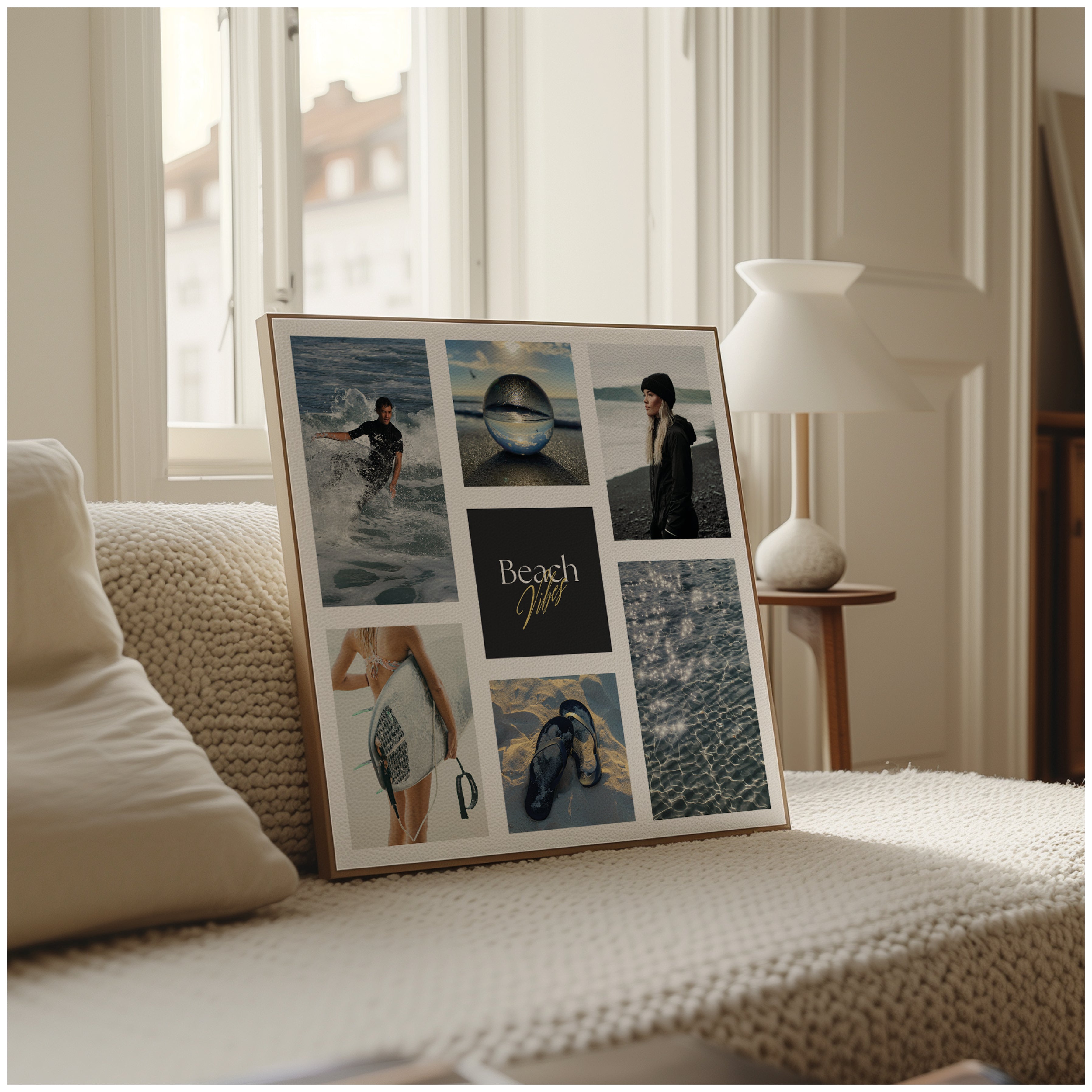 Póster digital Mar & Playa - Colección Beach Vibes N° 1