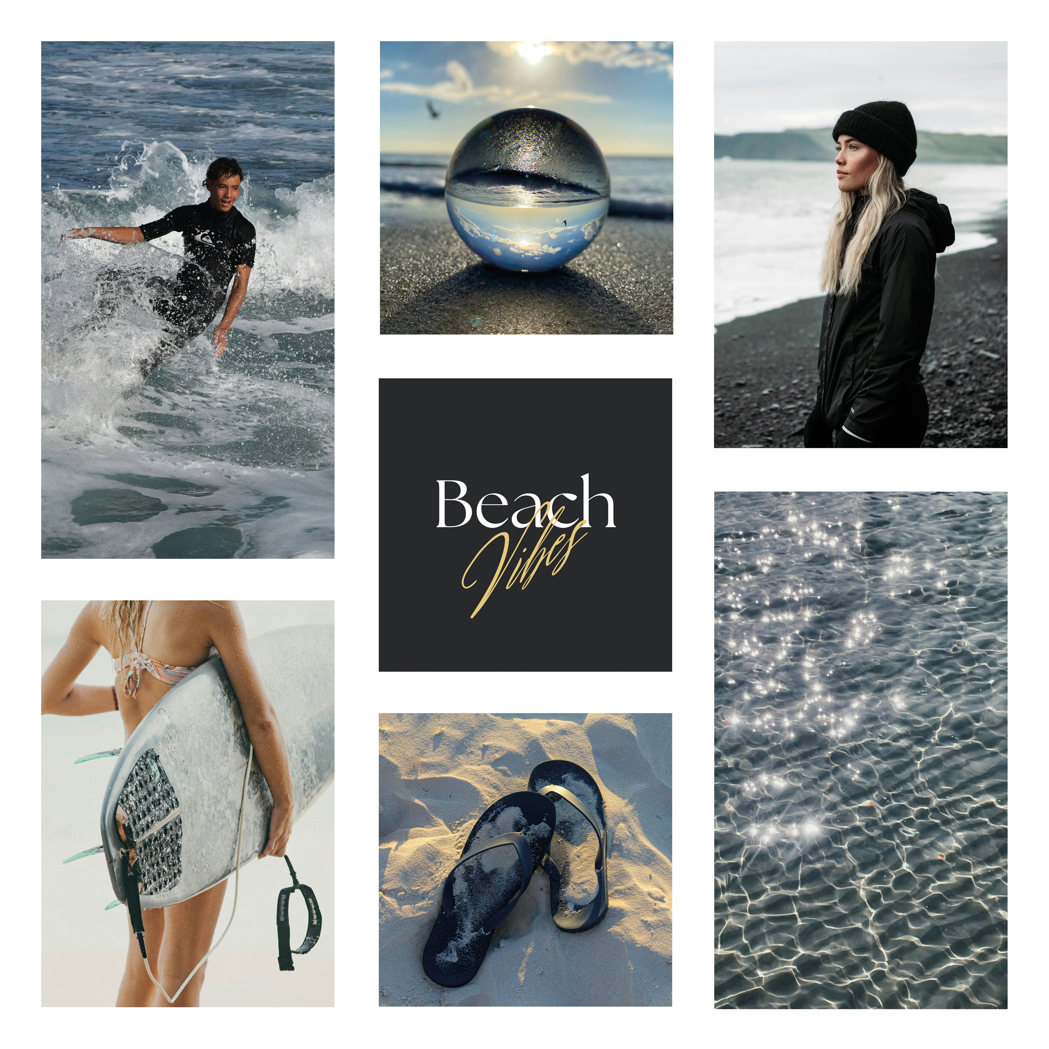 Póster digital Mar & Playa - Colección Beach Vibes N° 1