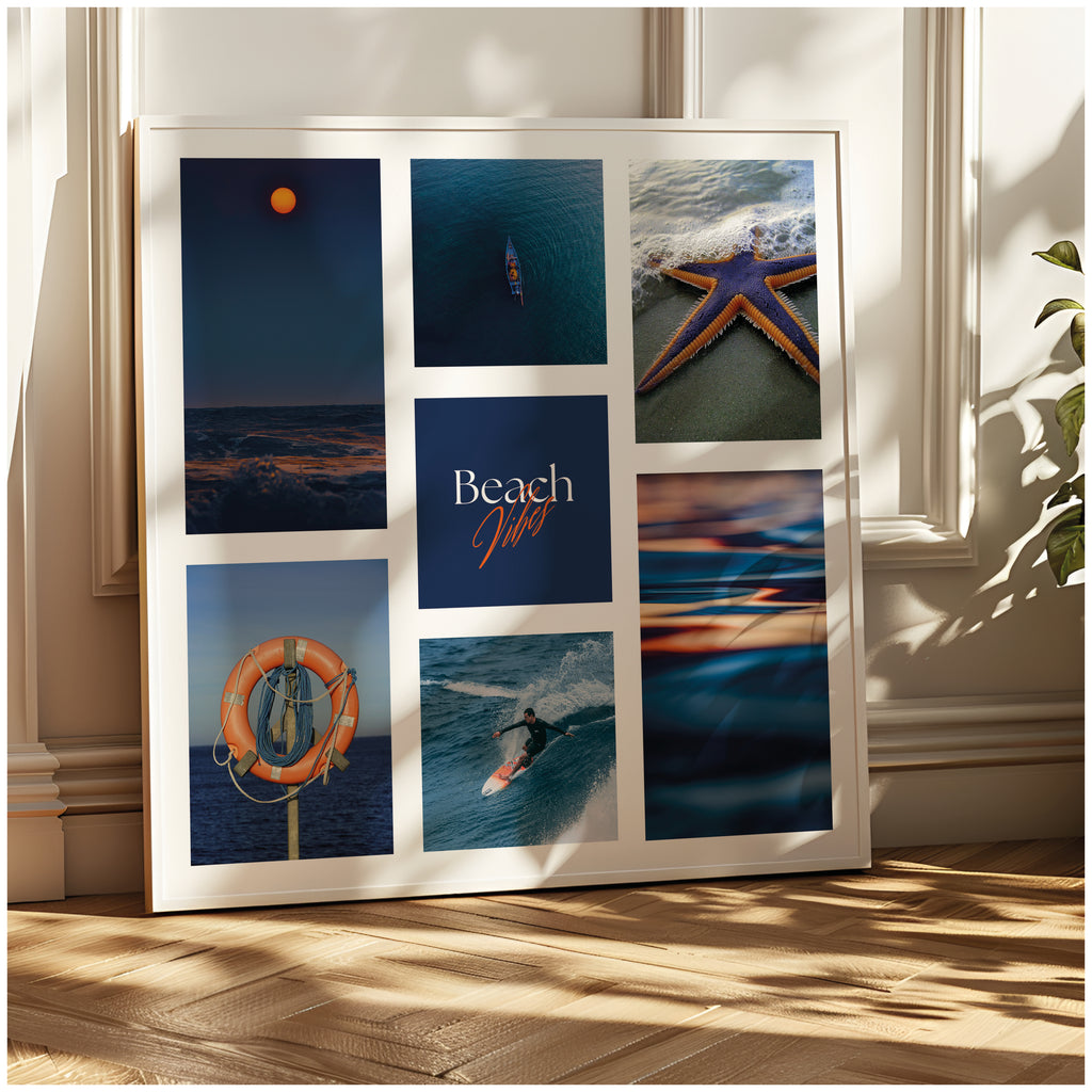 Affiche digitale Mer & Plage - Collection Beach Vibes N° 43