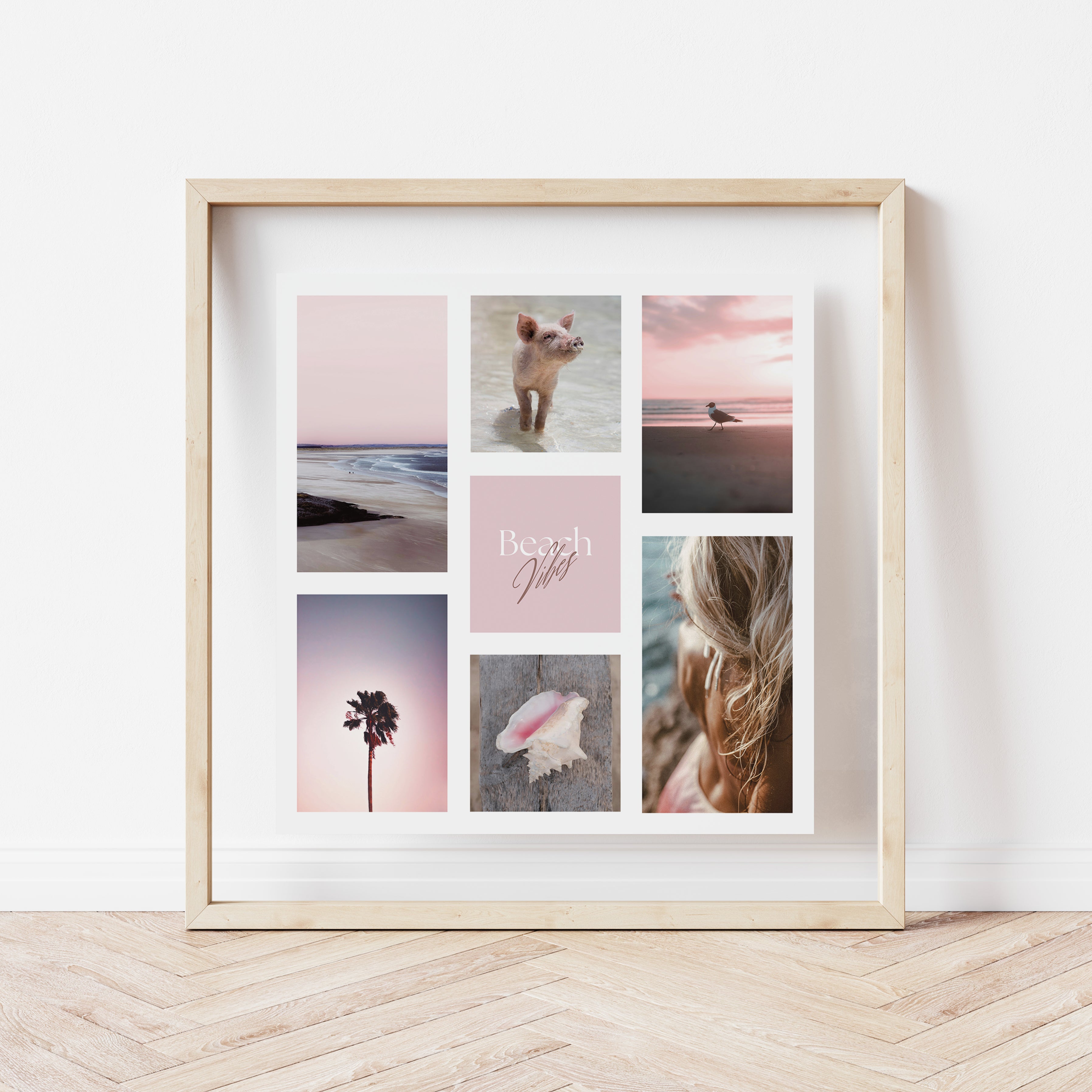 Póster digital Mar & Playa - Colección Beach Vibes N° 1