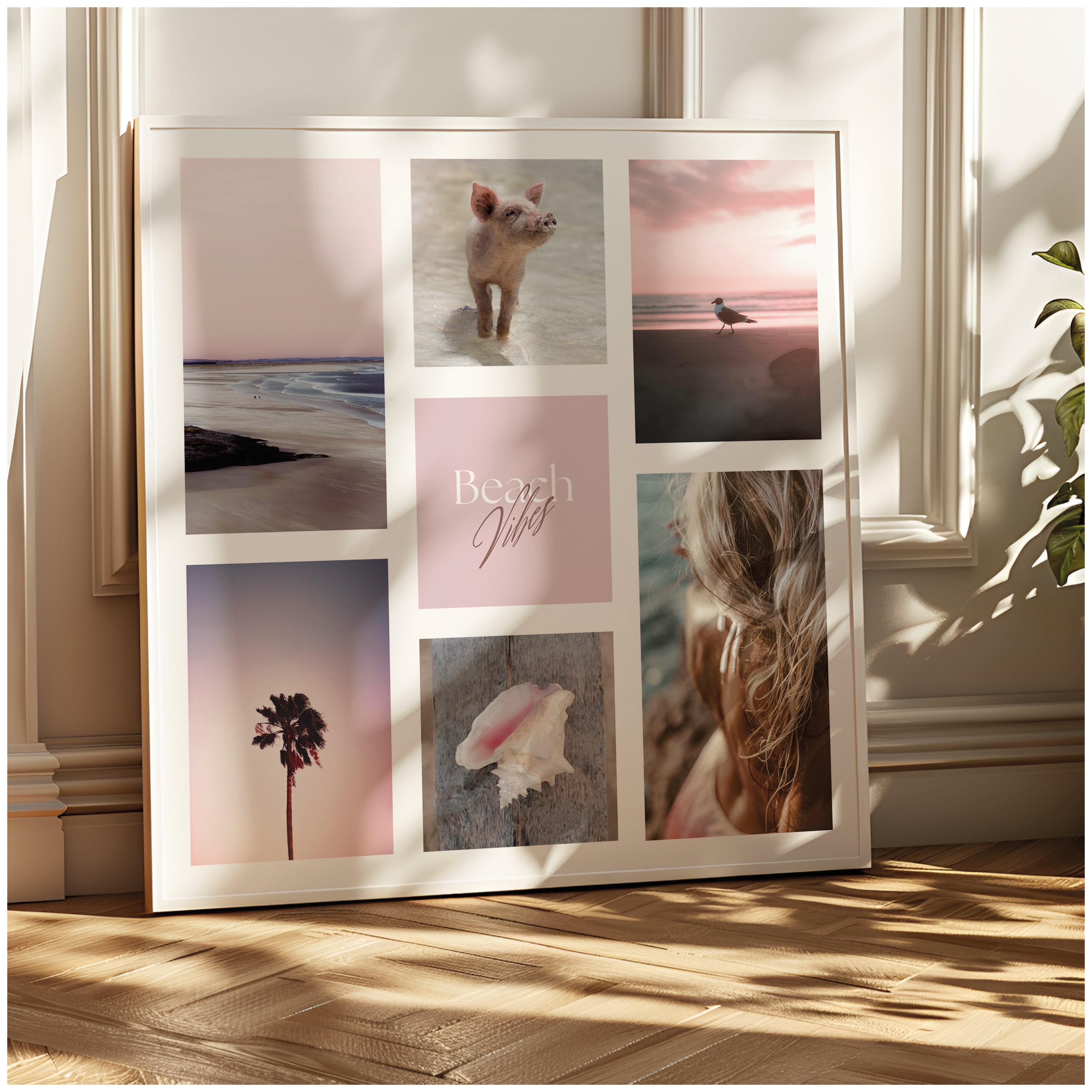 Póster digital Mar & Playa - Colección Beach Vibes N° 1