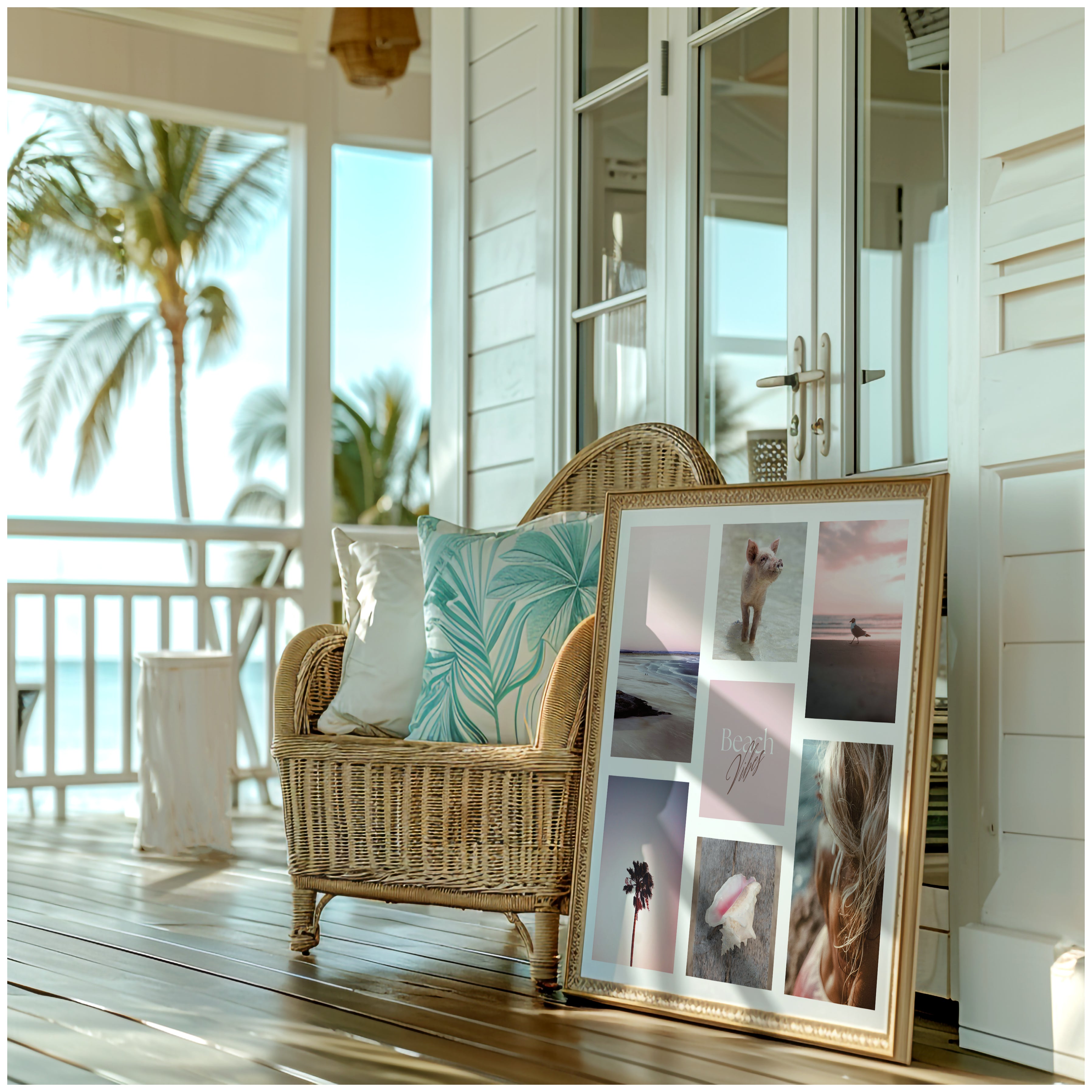 Affiche digitale Mer & Plage - Collection Beach Vibes N° 44