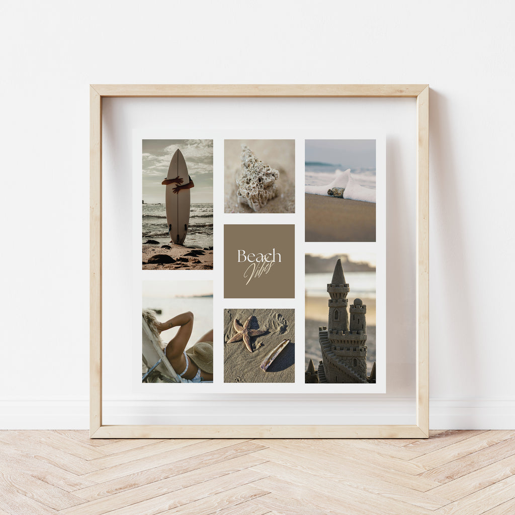 Affiche digitale Mer & Plage - Collection Beach Vibes N° 45