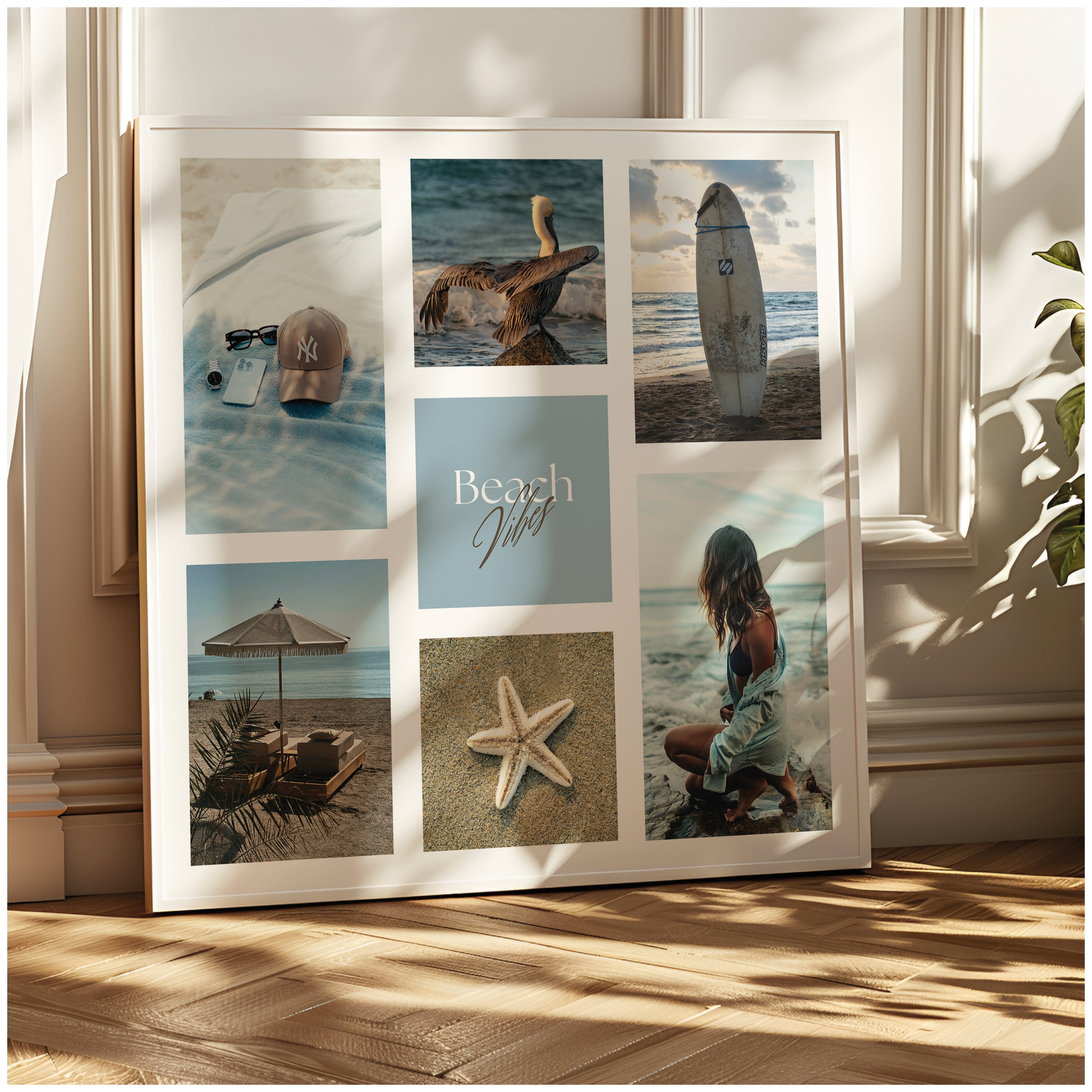 Póster digital Mar & Playa - Colección Beach Vibes N° 1