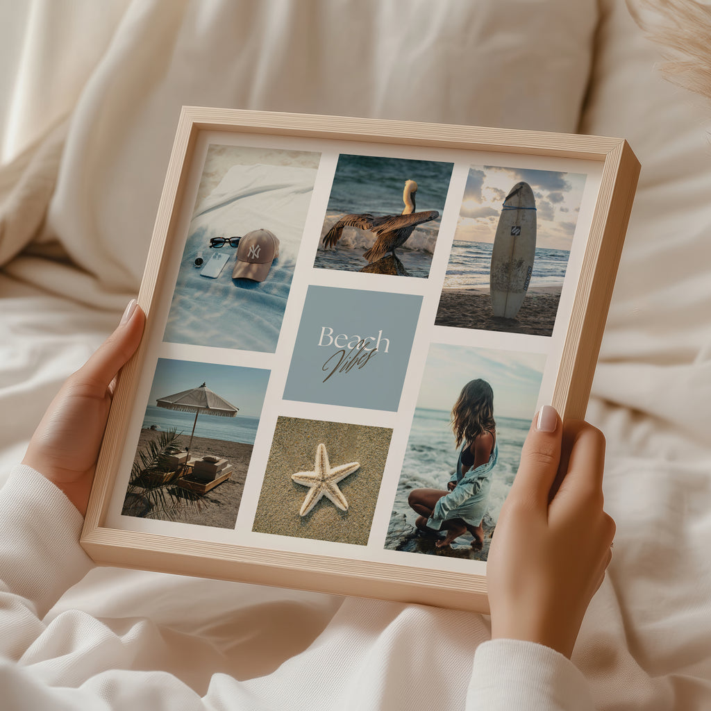 Póster digital Mar & Playa - Colección Beach Vibes N° 1