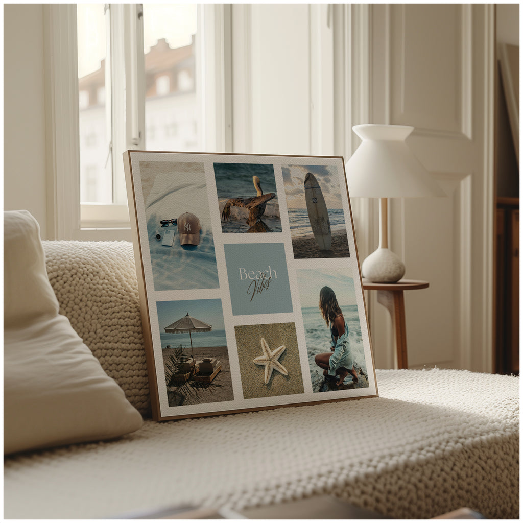 Póster digital Mar & Playa - Colección Beach Vibes N° 1