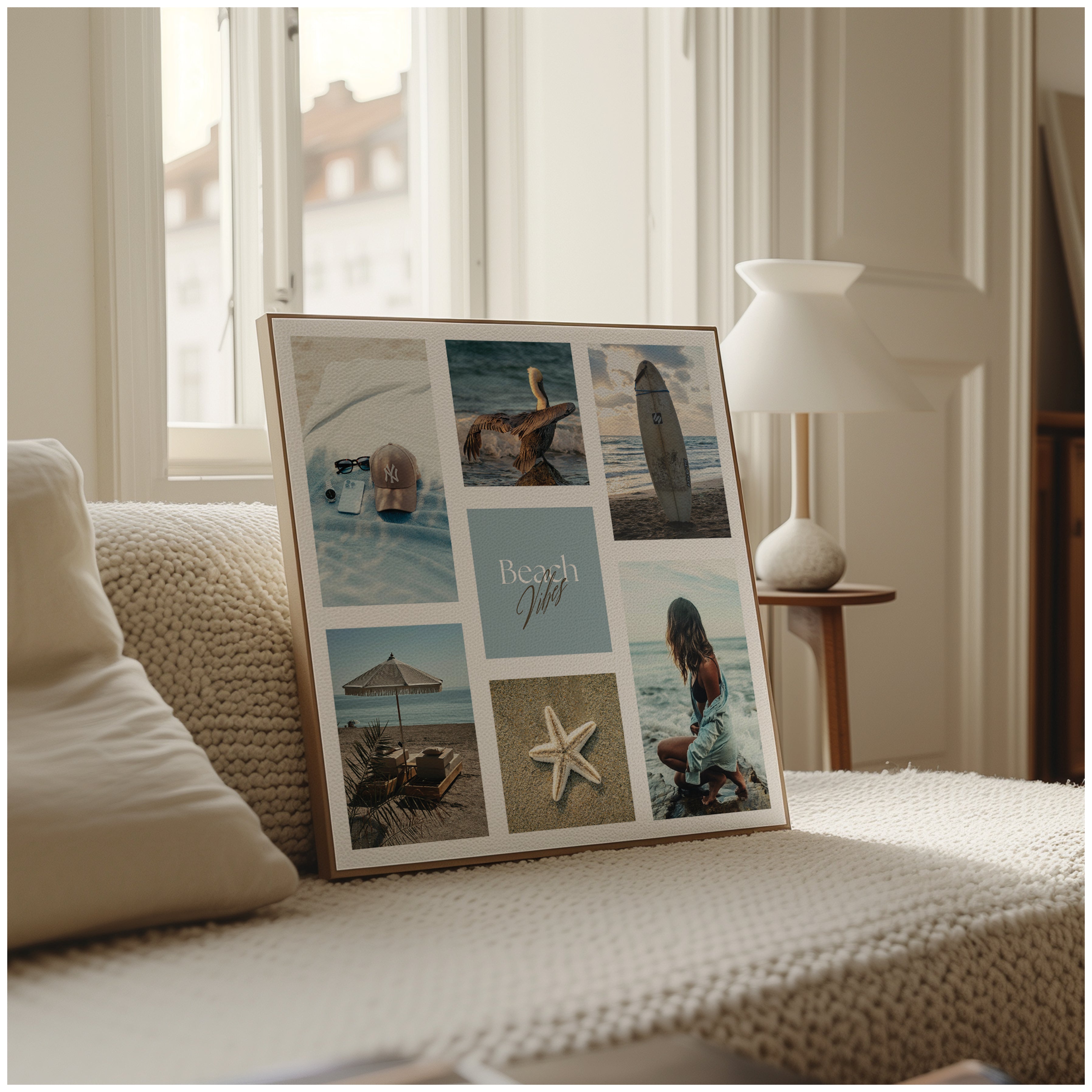 Póster digital Mar & Playa - Colección Beach Vibes N° 1