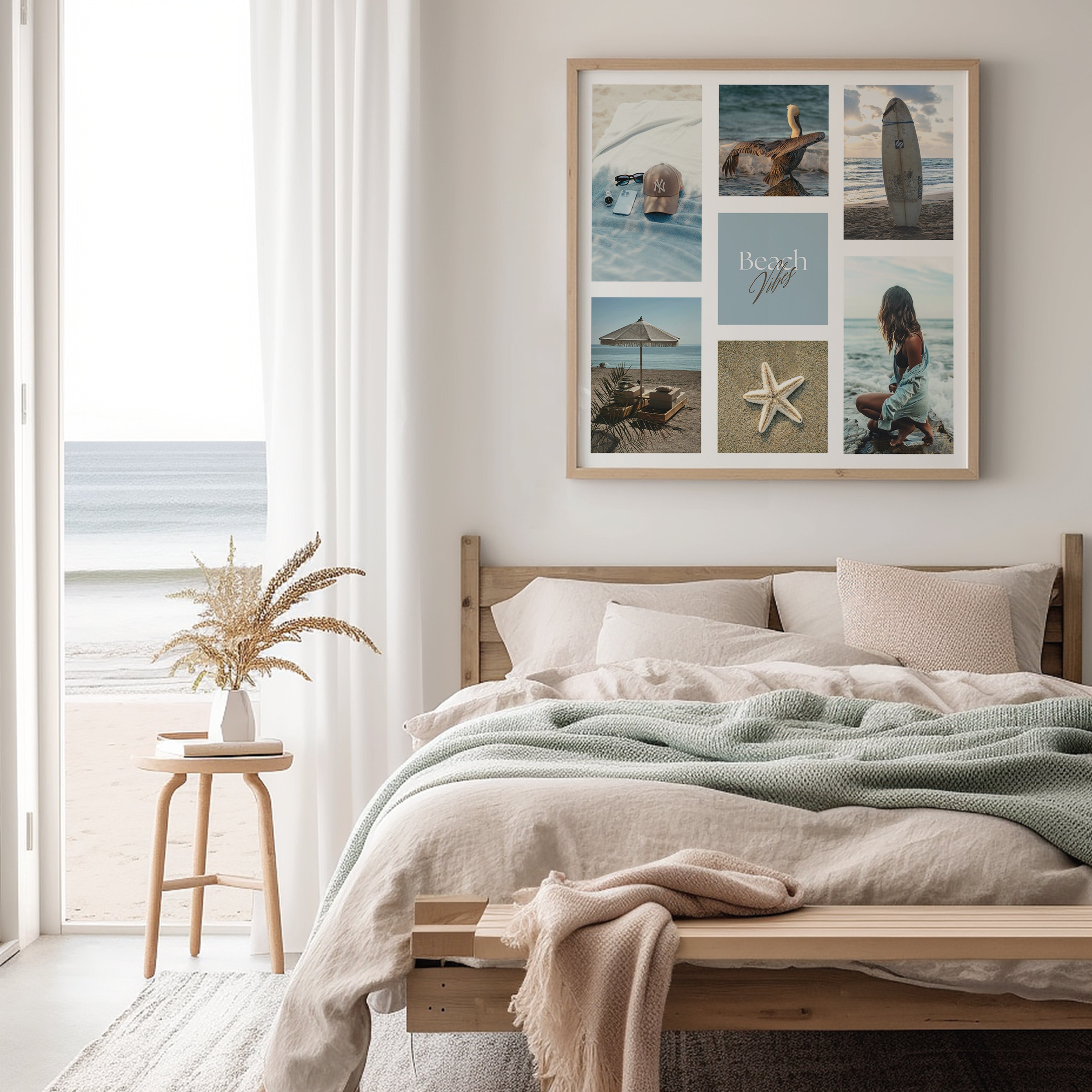 Póster digital Mar & Playa - Colección Beach Vibes N° 1