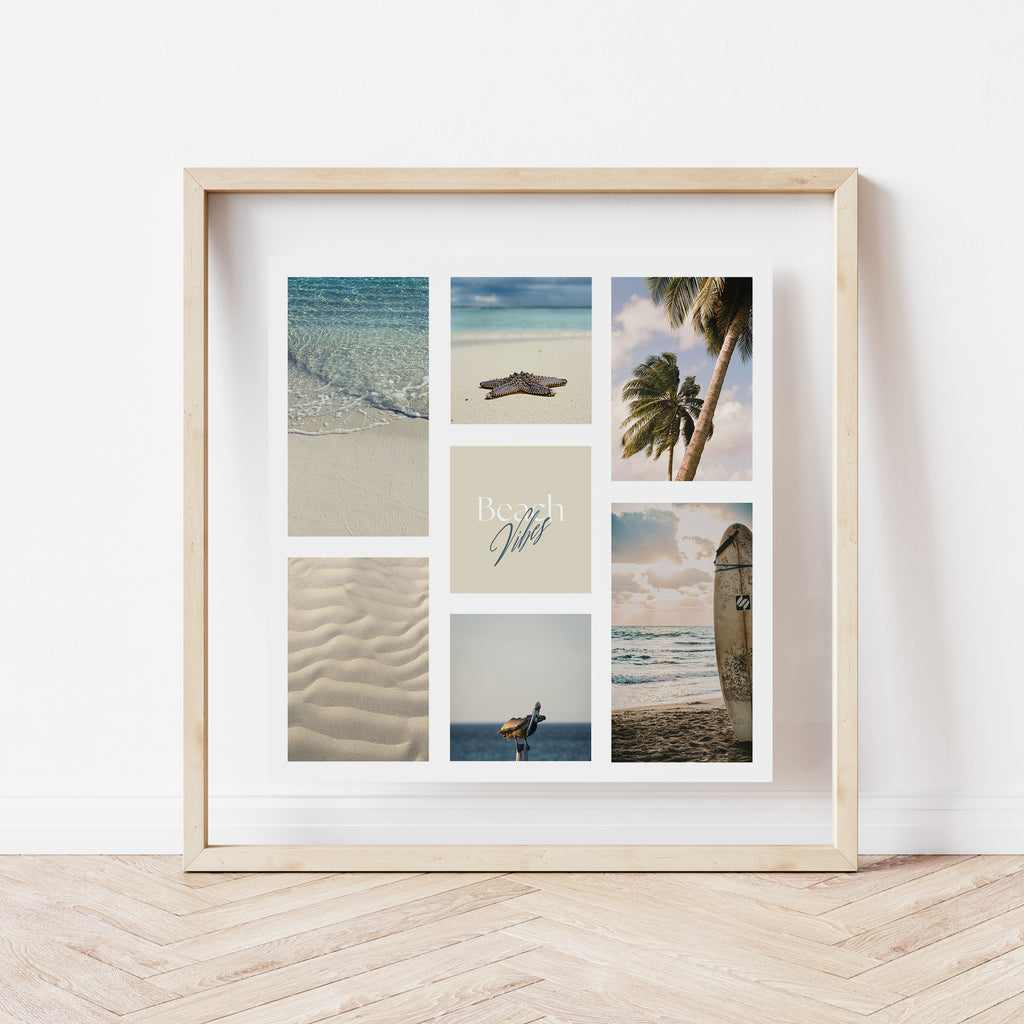Affiche digitale Mer & Plage - Collection Beach Vibes N° 47