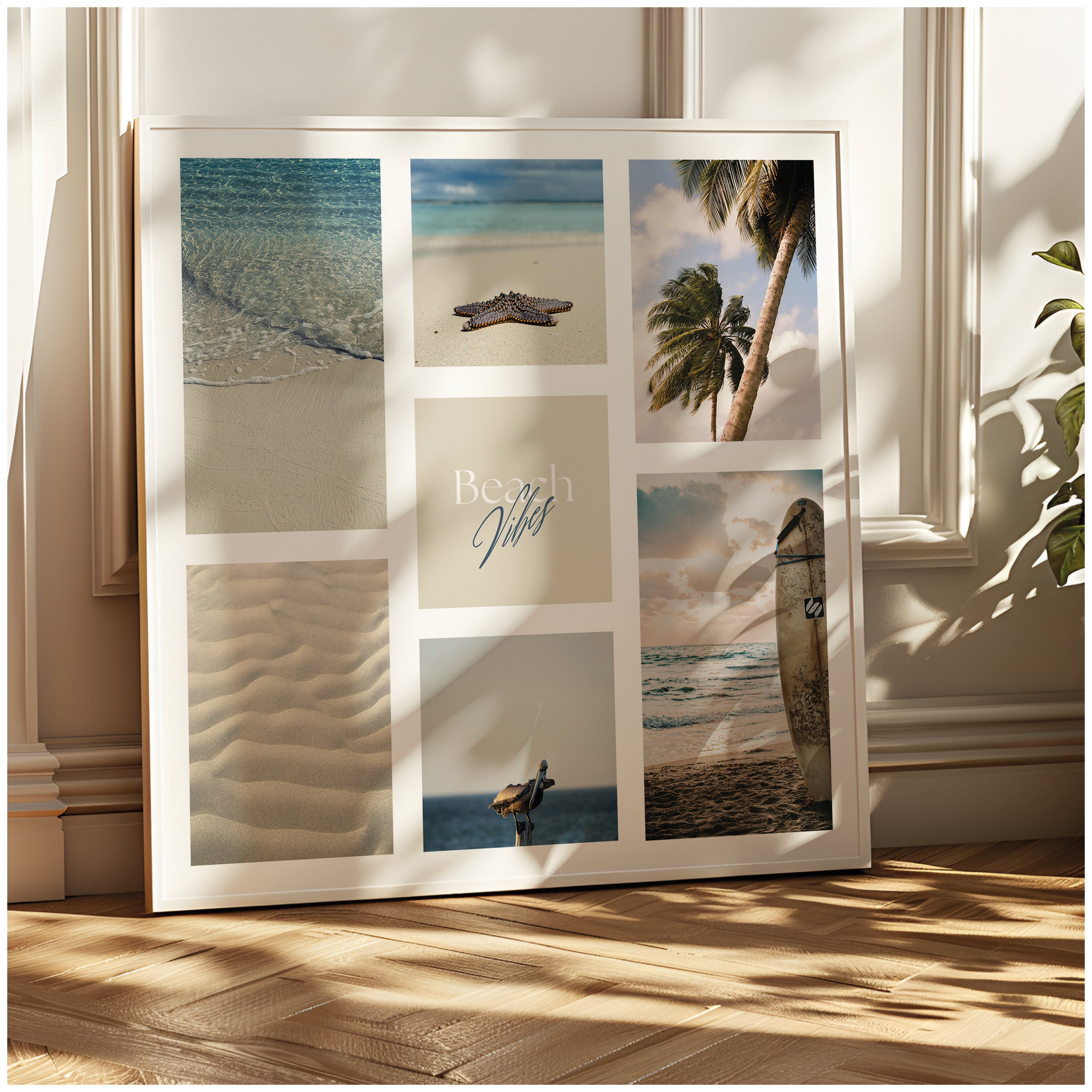 Póster digital Mar & Playa - Colección Beach Vibes N° 1