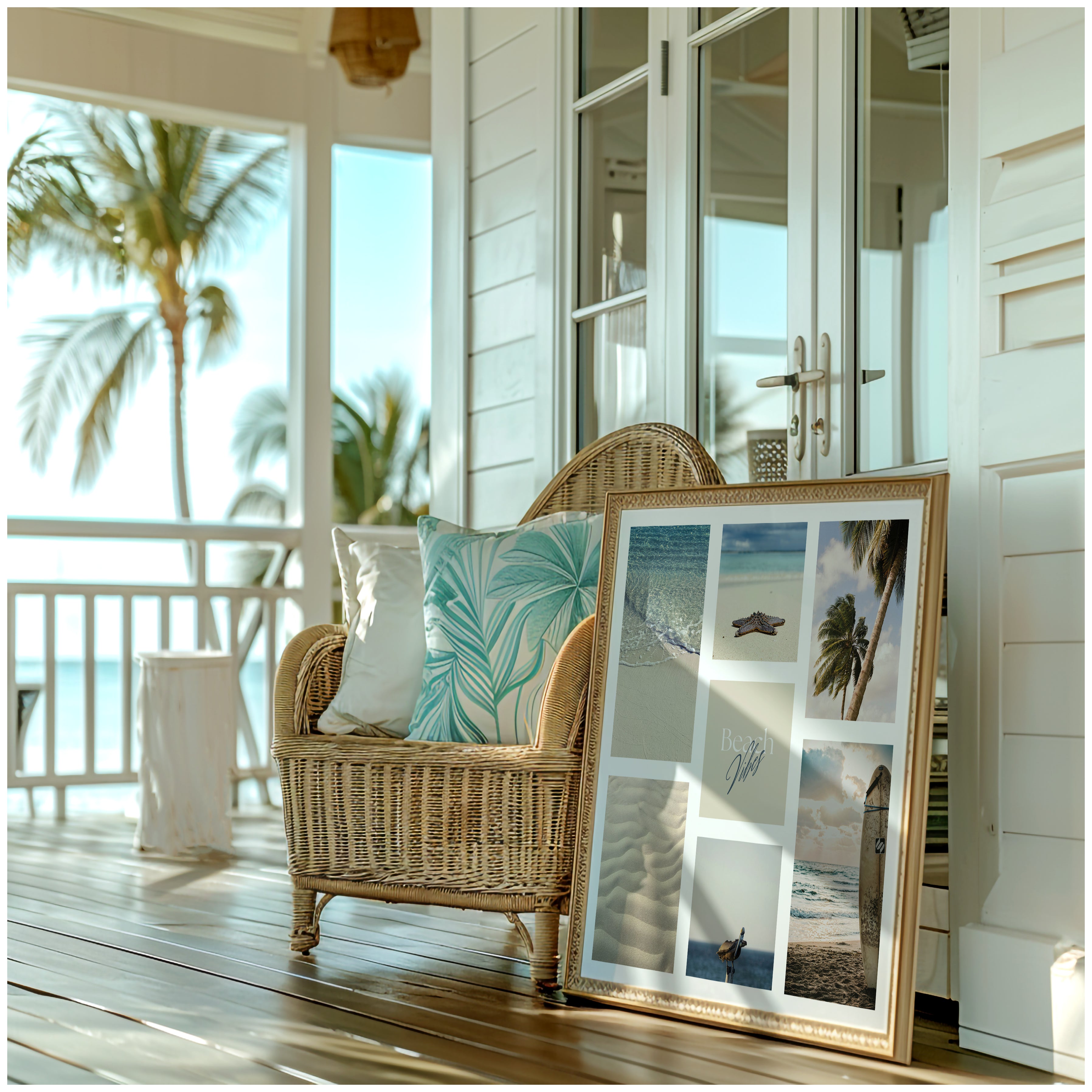 Affiche digitale Mer & Plage - Collection Beach Vibes N° 47