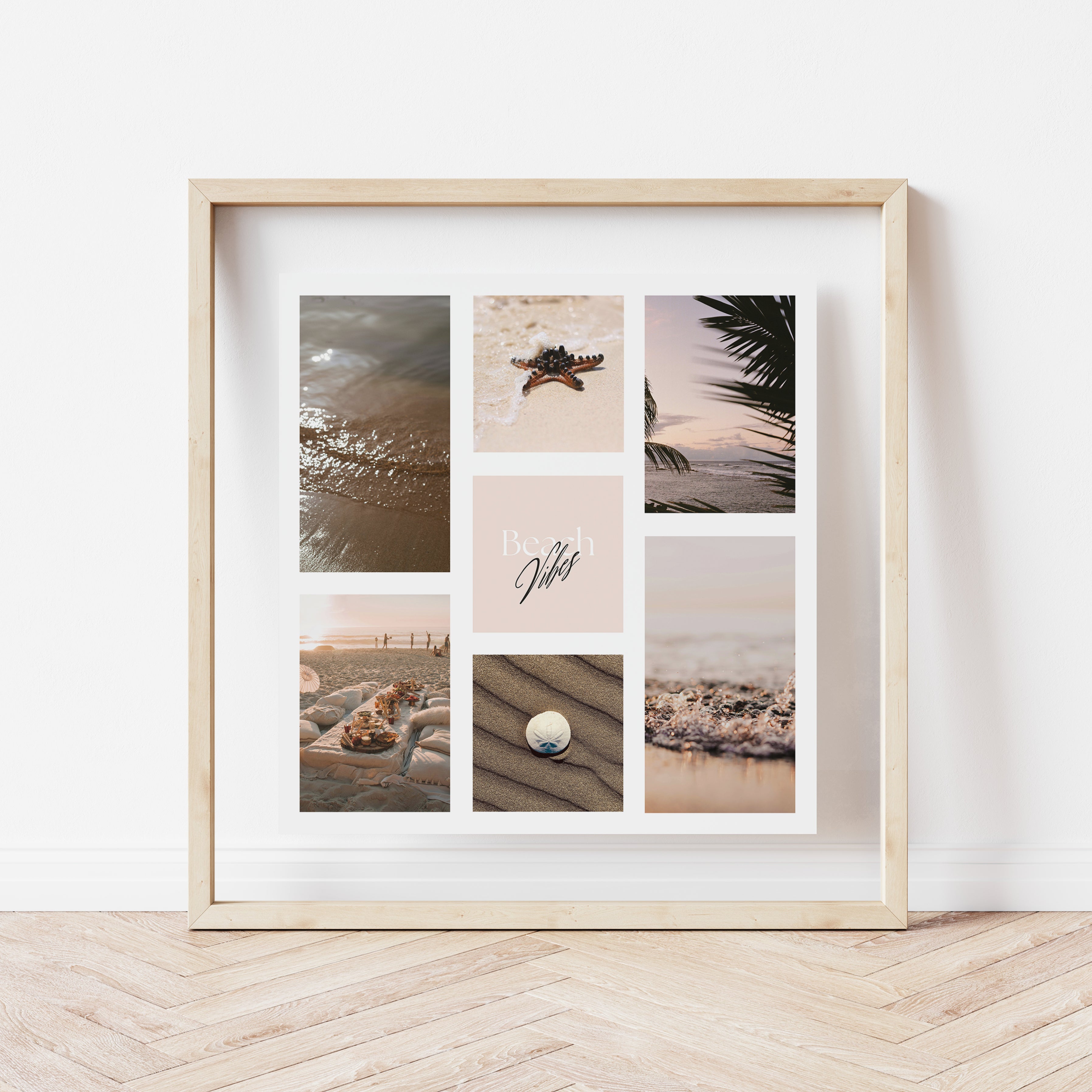 Póster digital Mar & Playa - Colección Beach Vibes N° 1