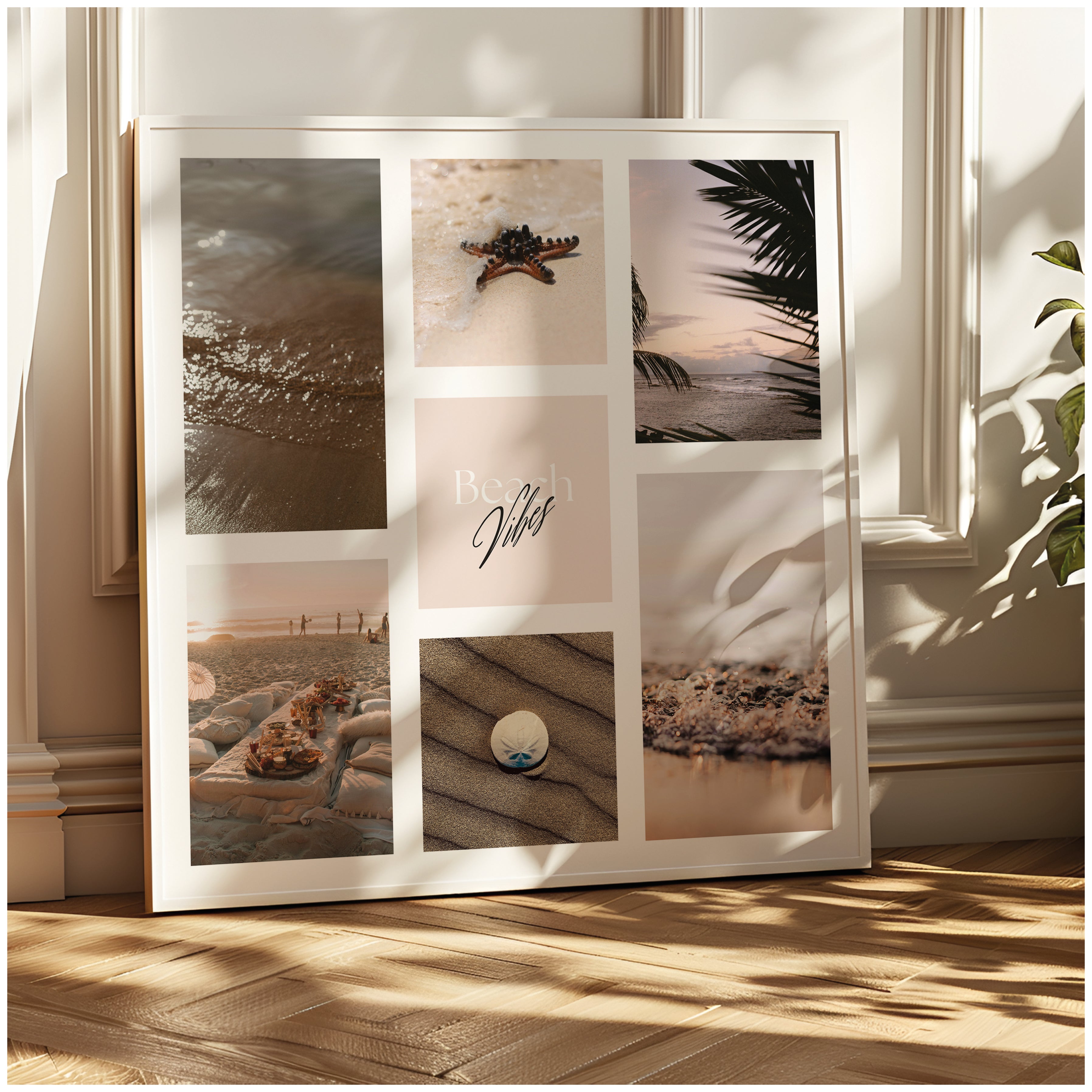 Póster digital Mar & Playa - Colección Beach Vibes N° 1