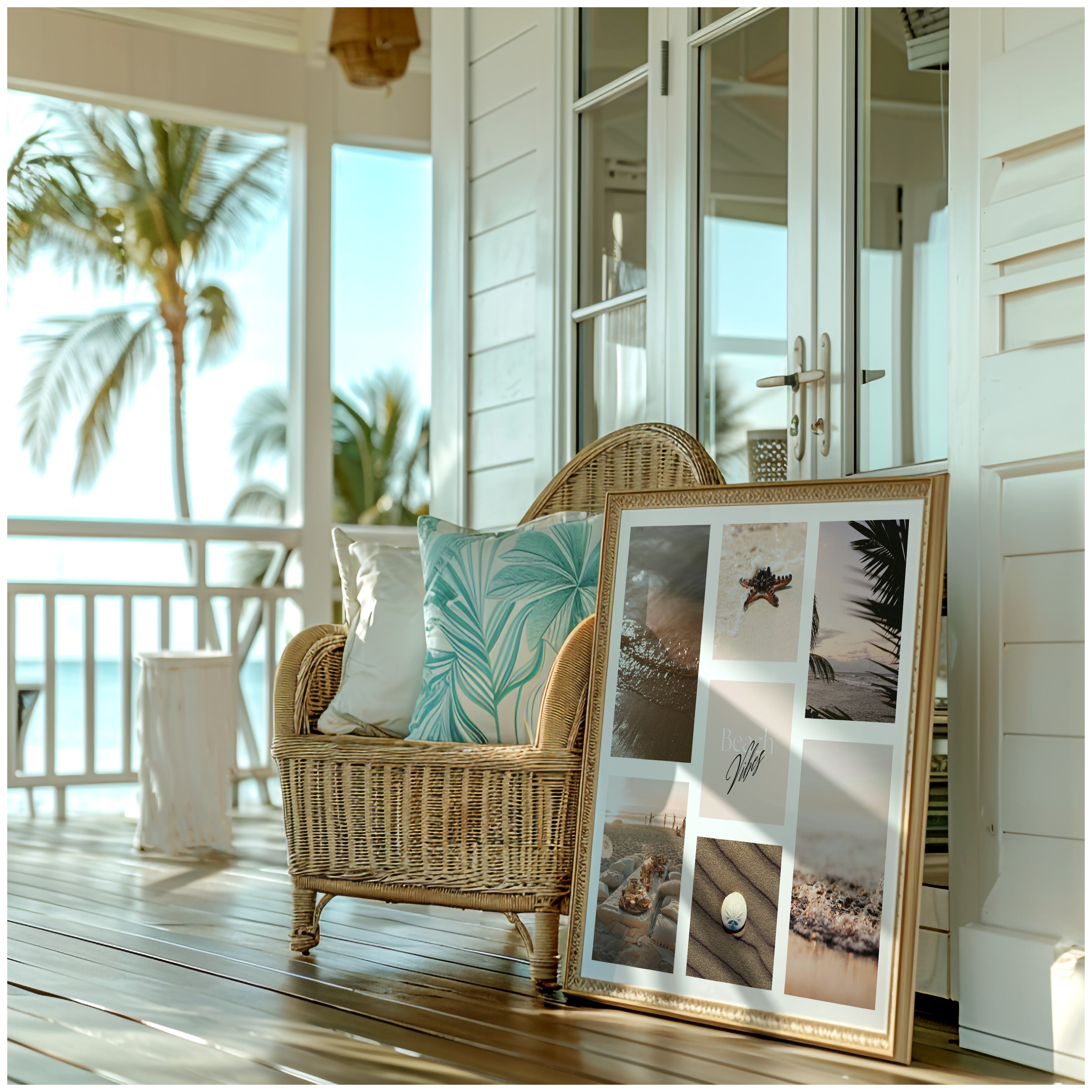 Affiche digitale Mer & Plage - Collection Beach Vibes N° 48