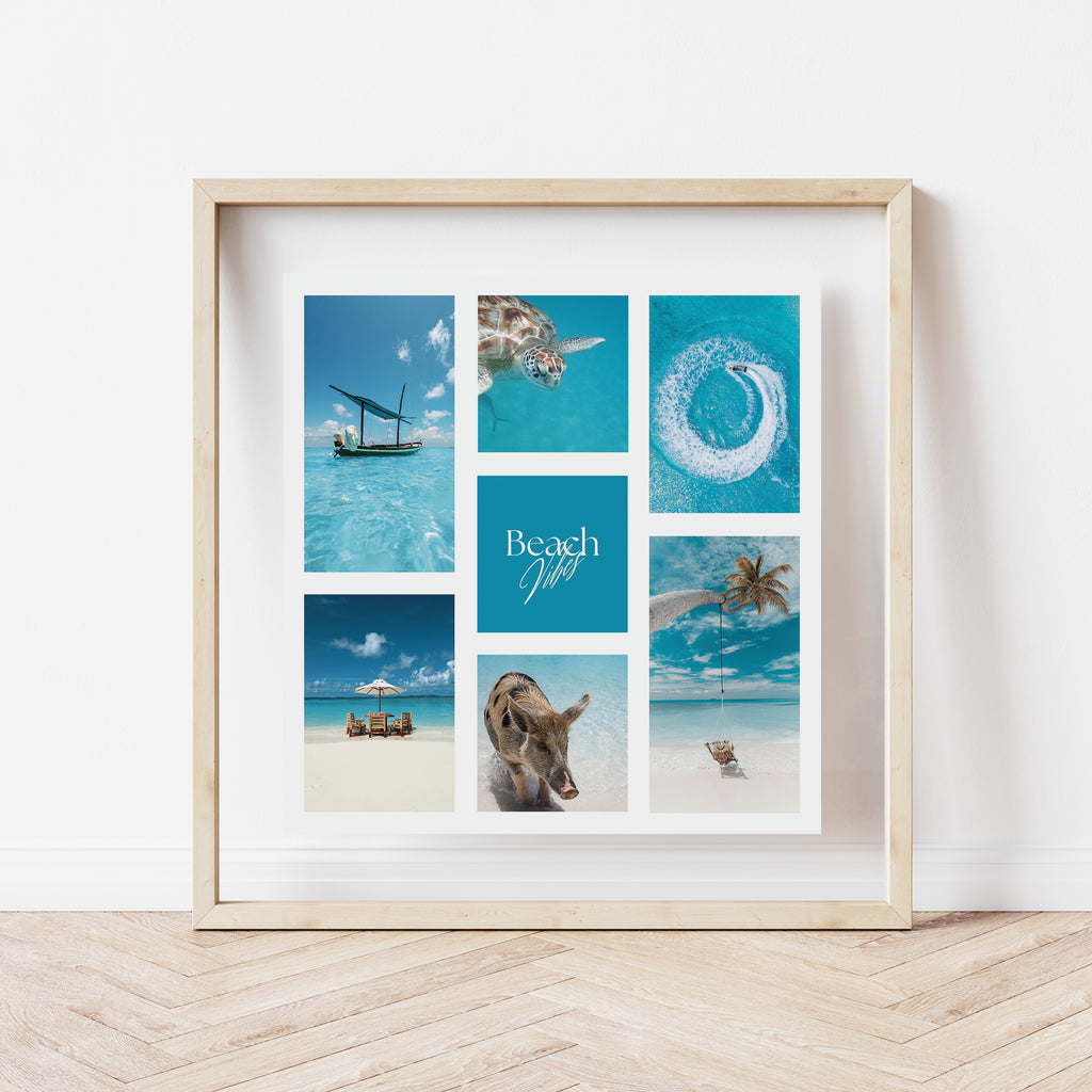 Affiche digitale Mer & Plage - Collection Beach Vibes N° 49