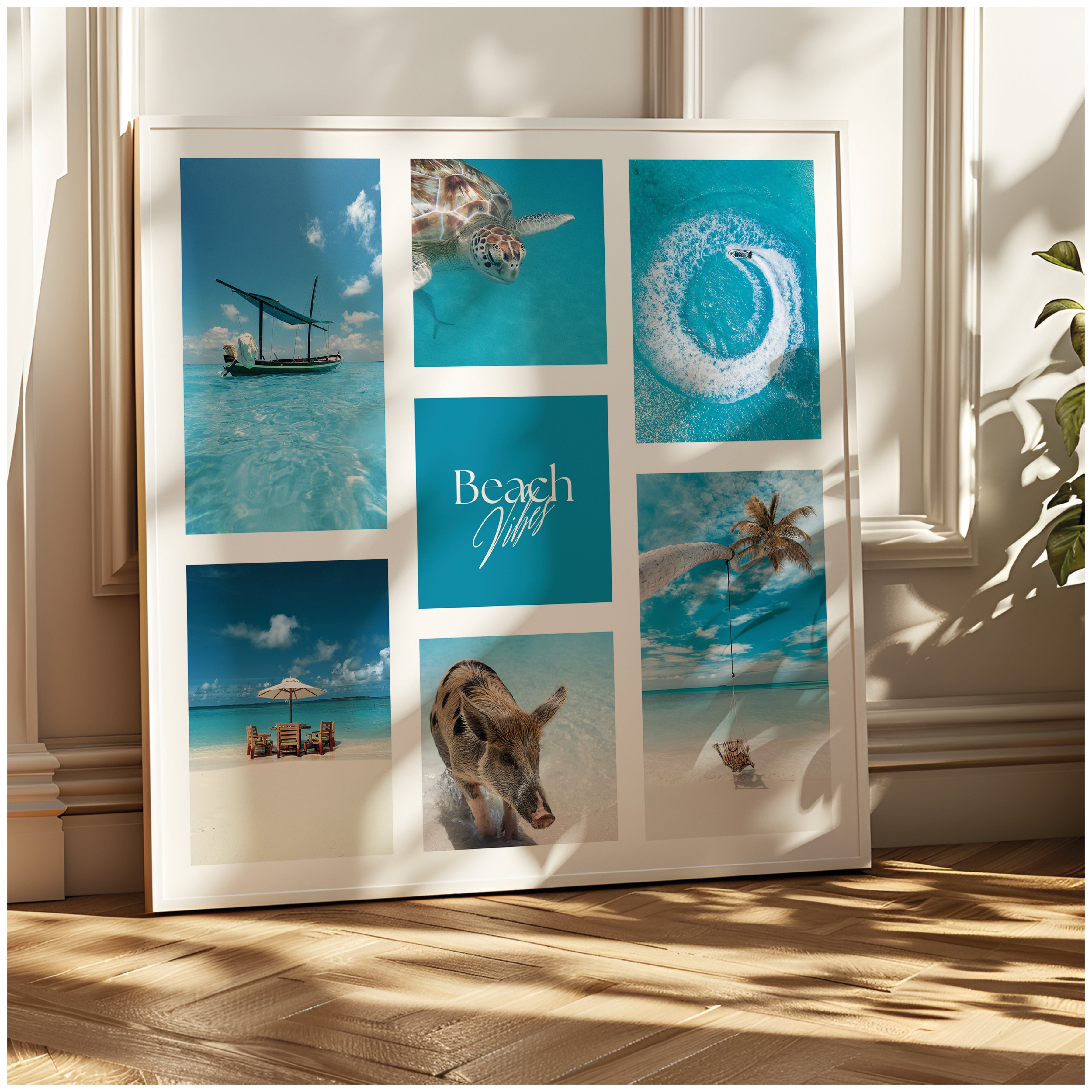 Affiche digitale Mer & Plage - Collection Beach Vibes N° 49