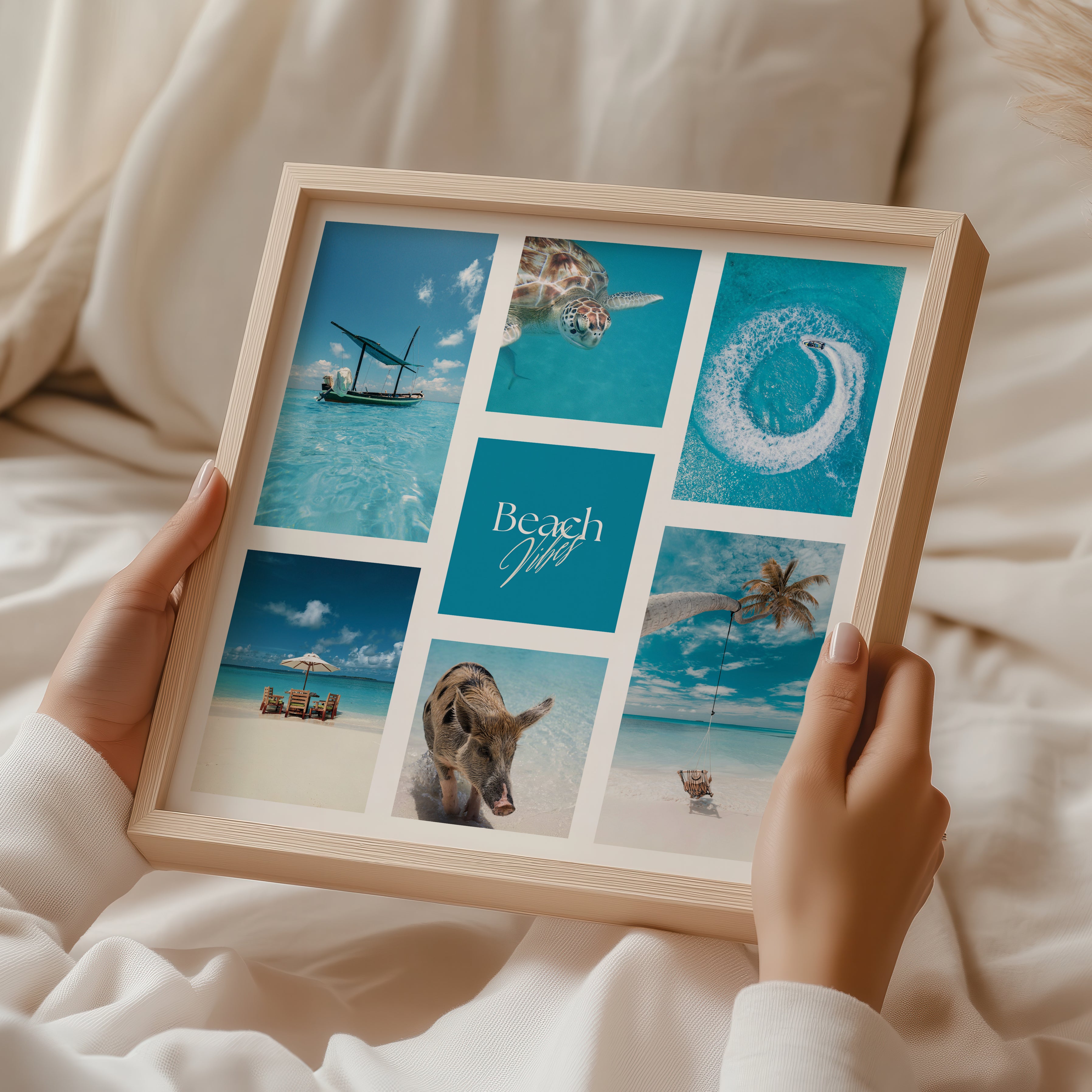 Affiche digitale Mer & Plage - Collection Beach Vibes N° 49