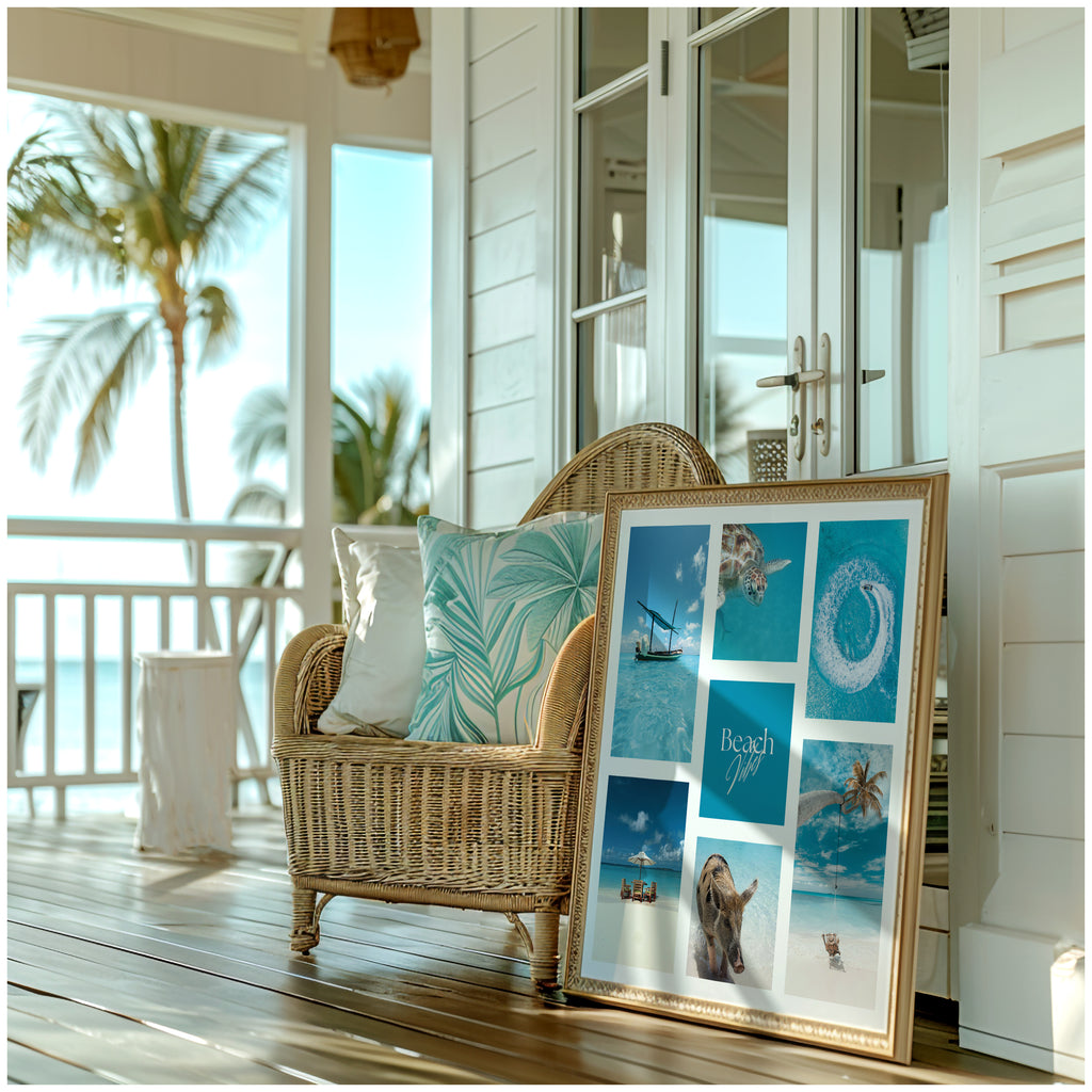 Affiche digitale Mer & Plage - Collection Beach Vibes N° 49
