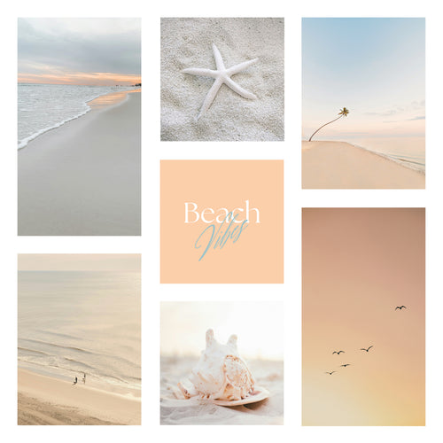 Affiche digitale Mer & Plage - Collection Beach Vibes N° 04