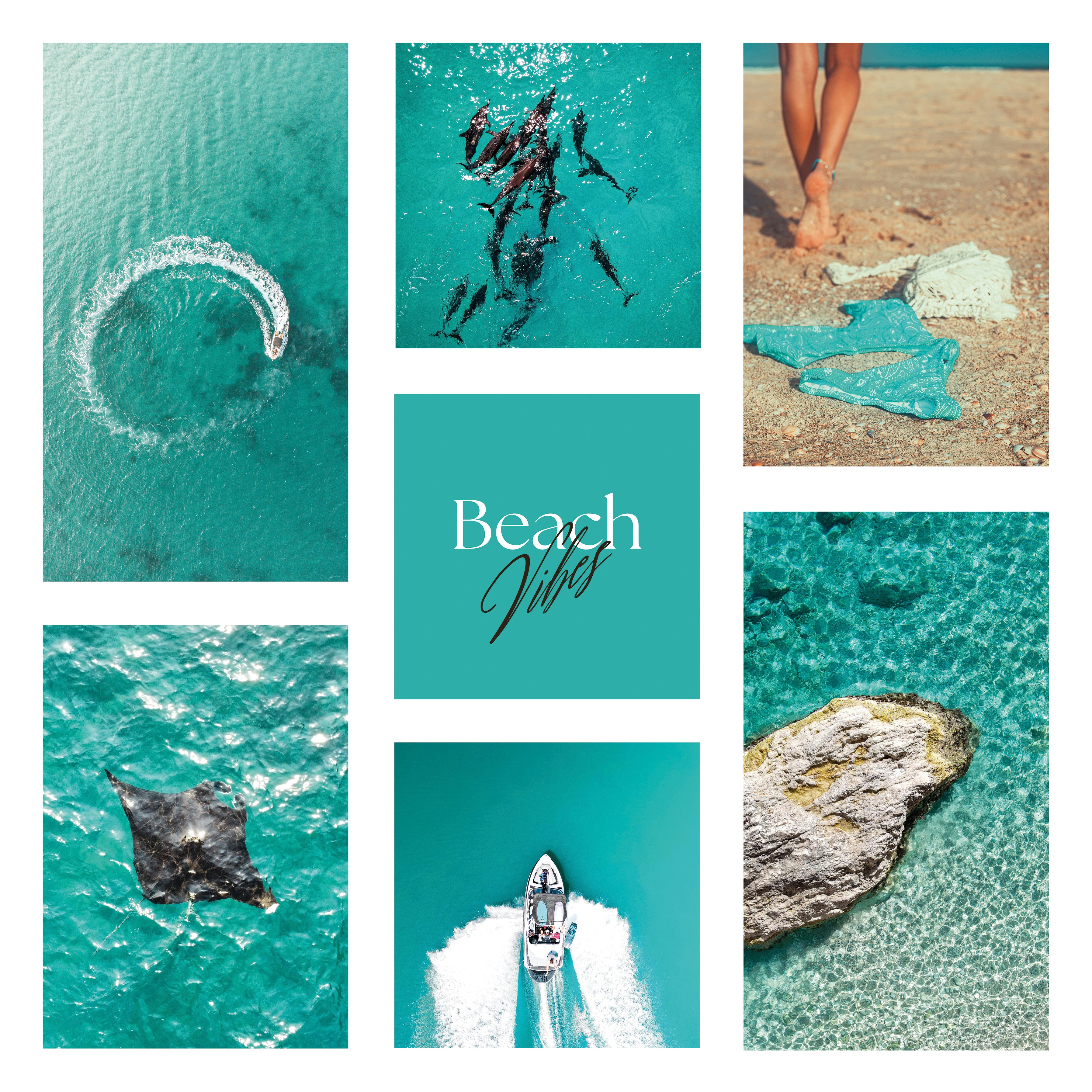 Póster digital Mar & Playa - Colección Beach Vibes N° 1
