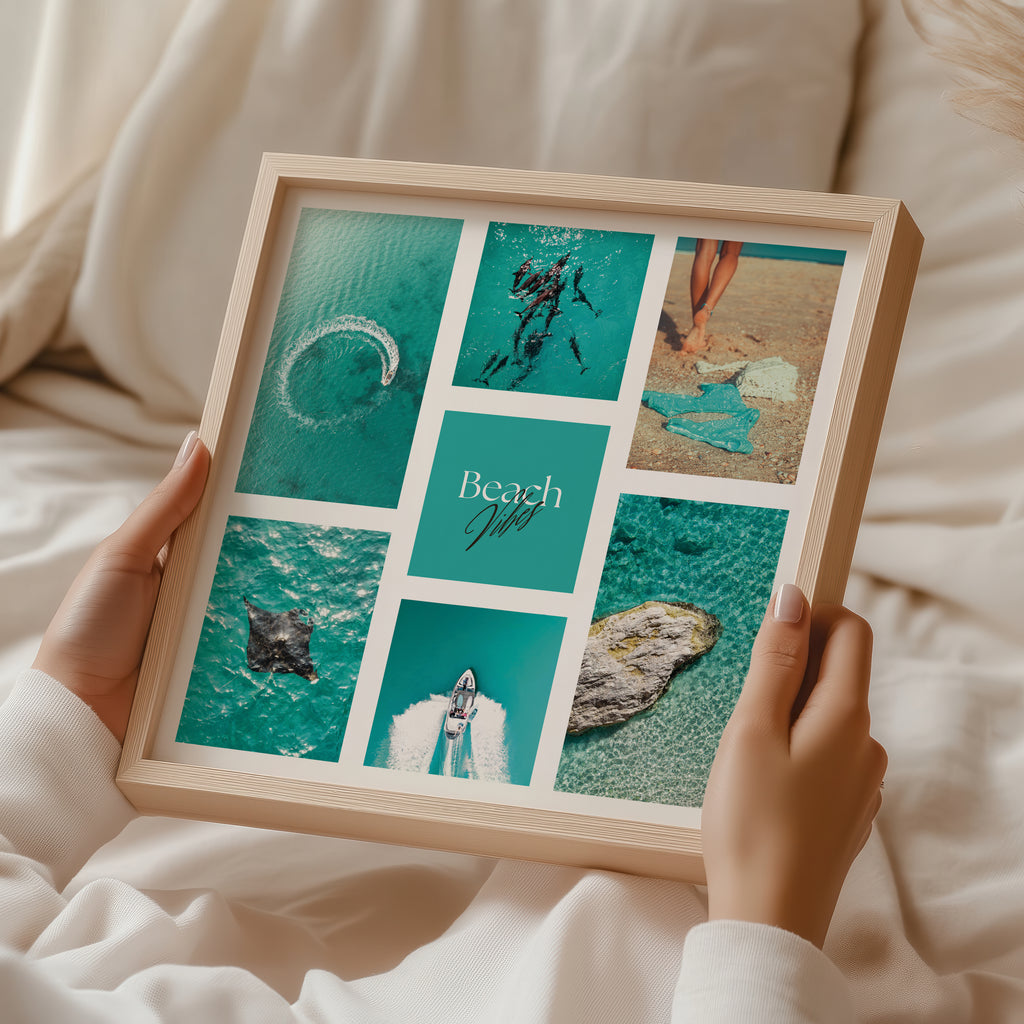 Póster digital Mar & Playa - Colección Beach Vibes N° 1