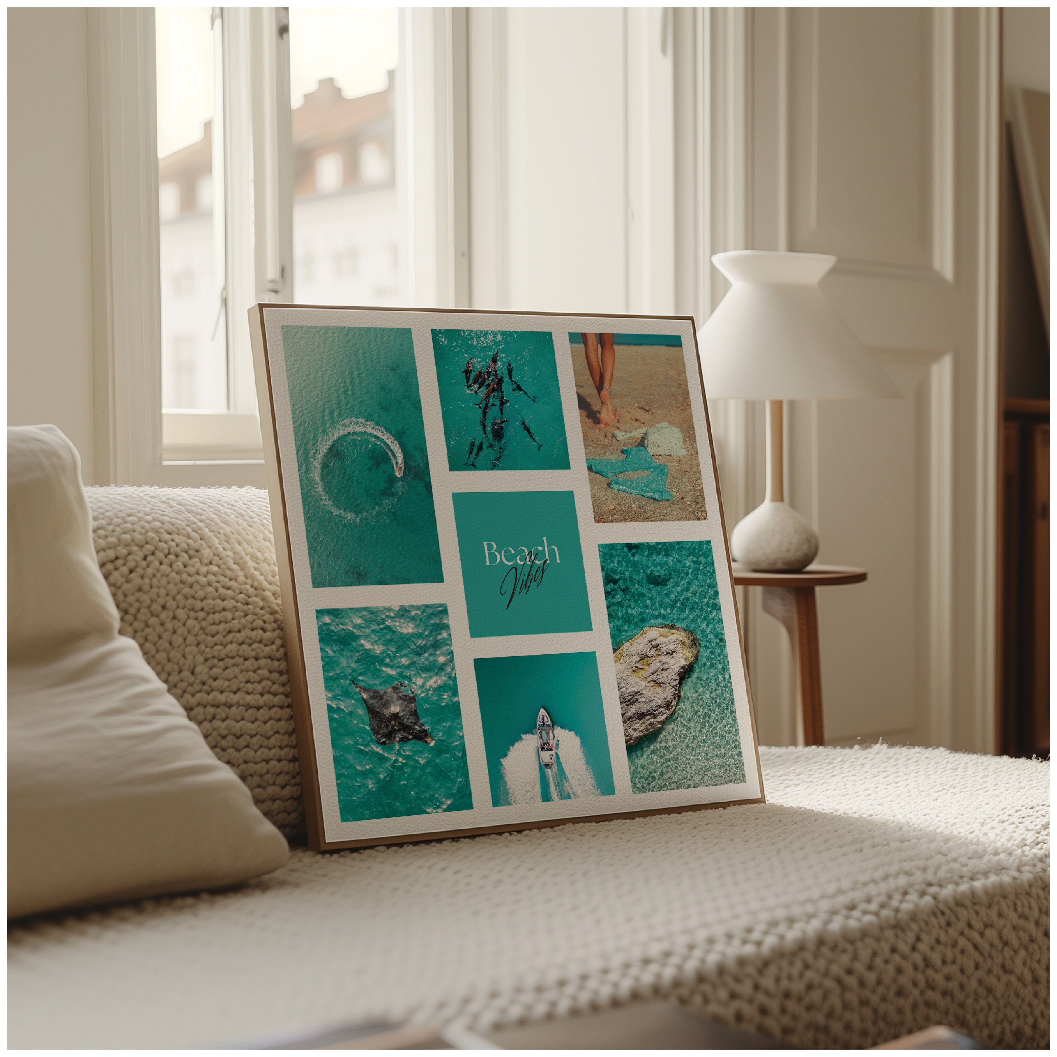 Póster digital Mar & Playa - Colección Beach Vibes N° 1