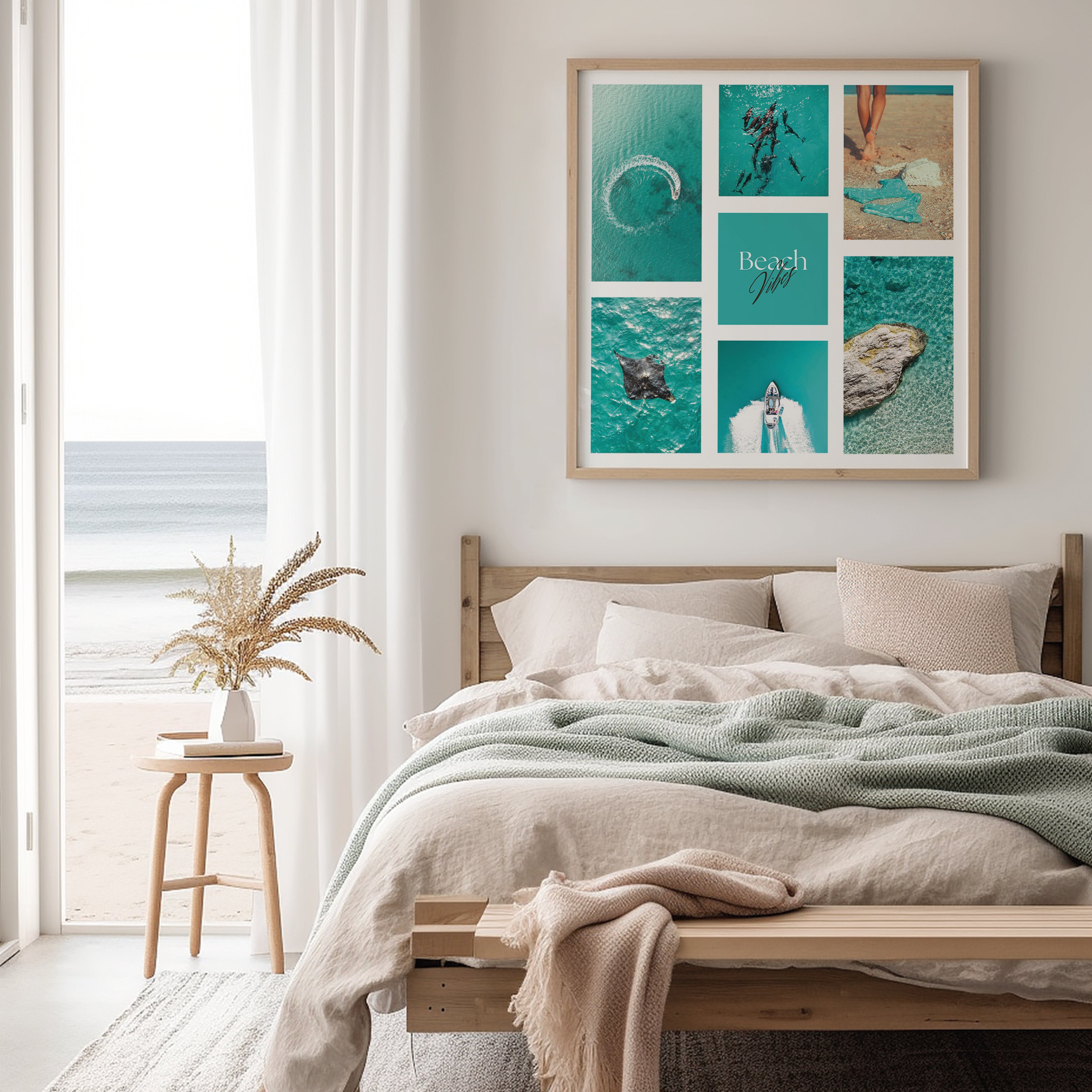 Póster digital Mar & Playa - Colección Beach Vibes N° 1