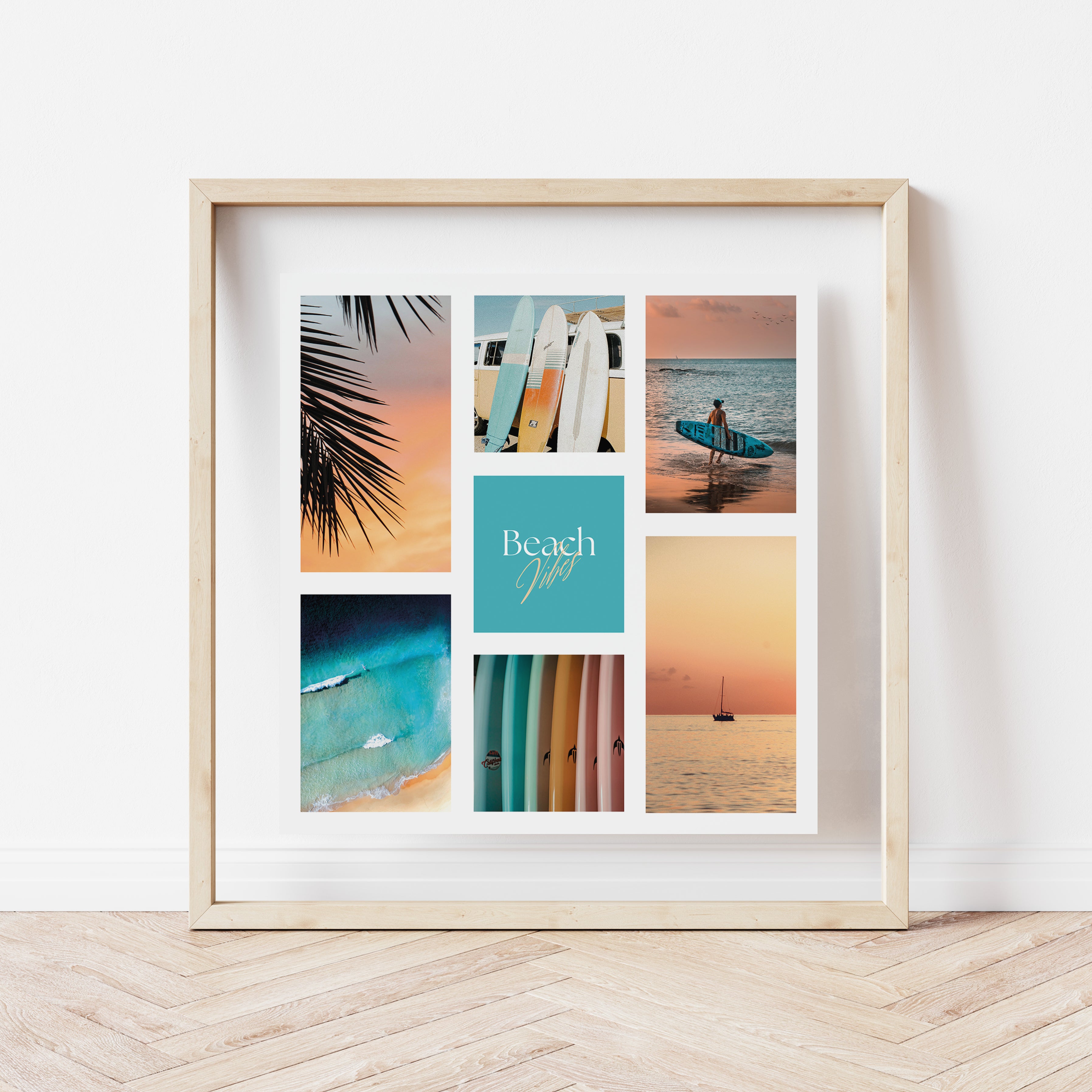Affiche digitale Mer & Plage - Collection Beach Vibes N° 51