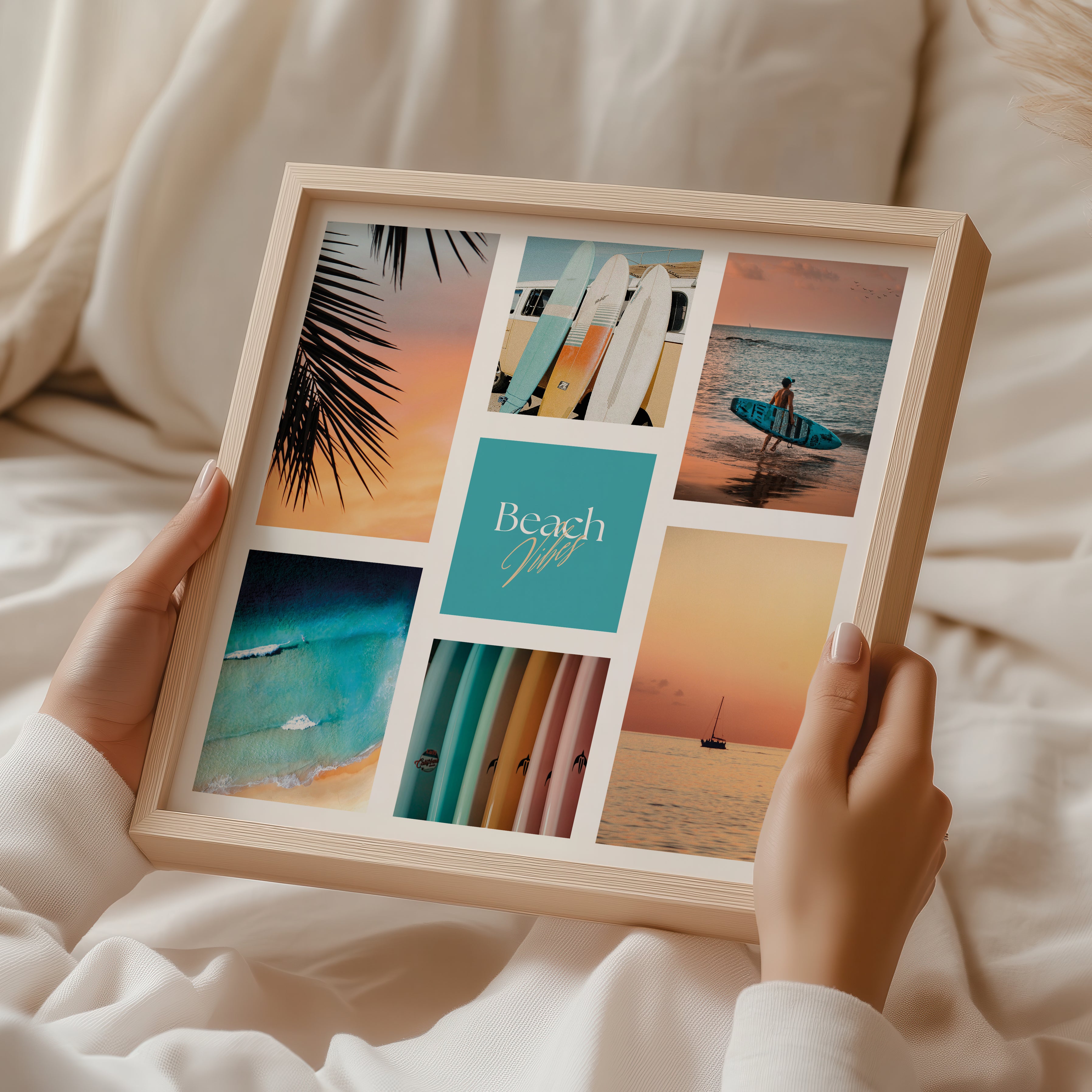 Affiche digitale Mer & Plage - Collection Beach Vibes N° 51