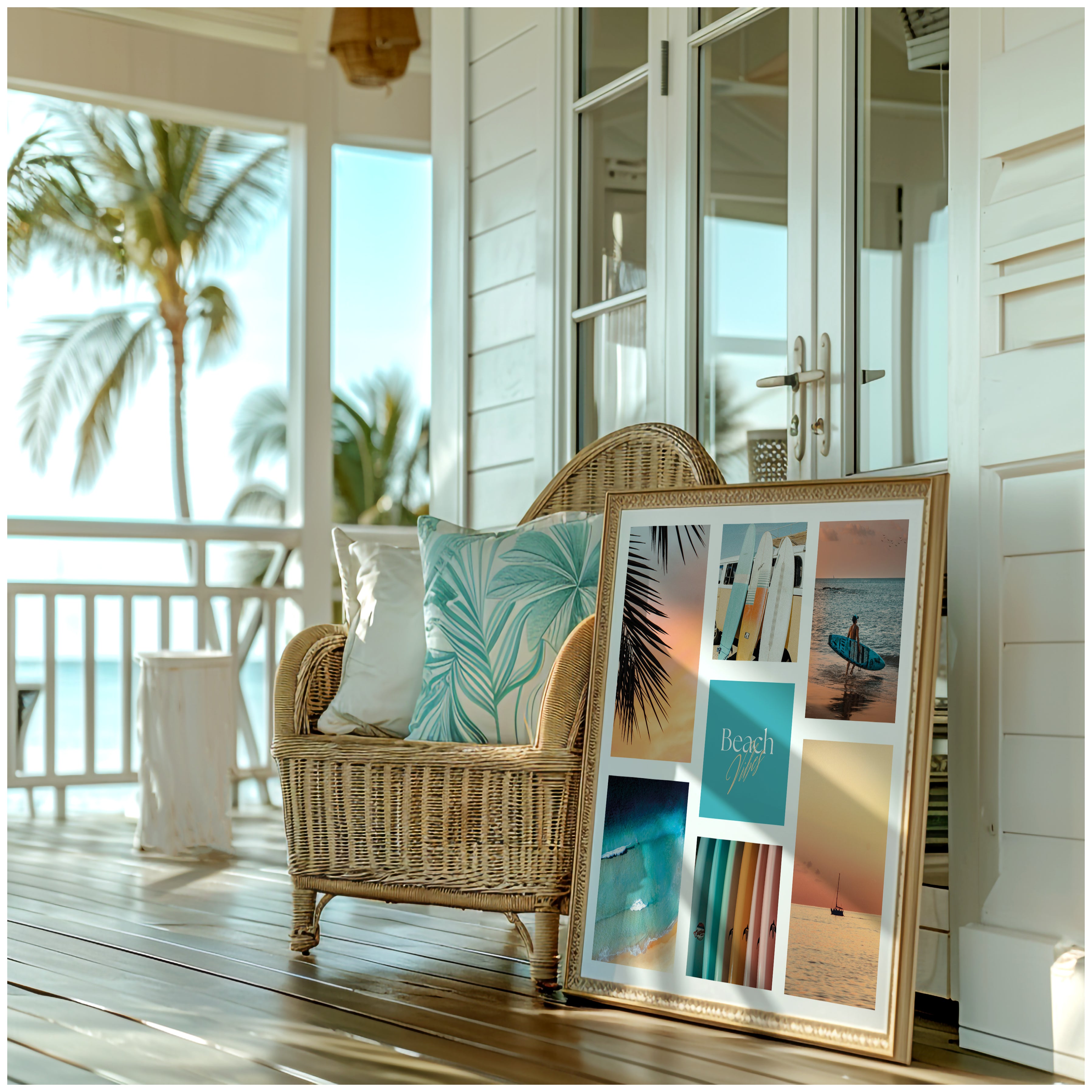 Affiche digitale Mer & Plage - Collection Beach Vibes N° 51
