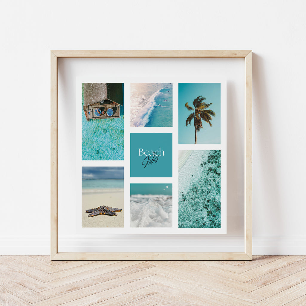 Affiche digitale Mer & Plage - Collection Beach Vibes N° 52