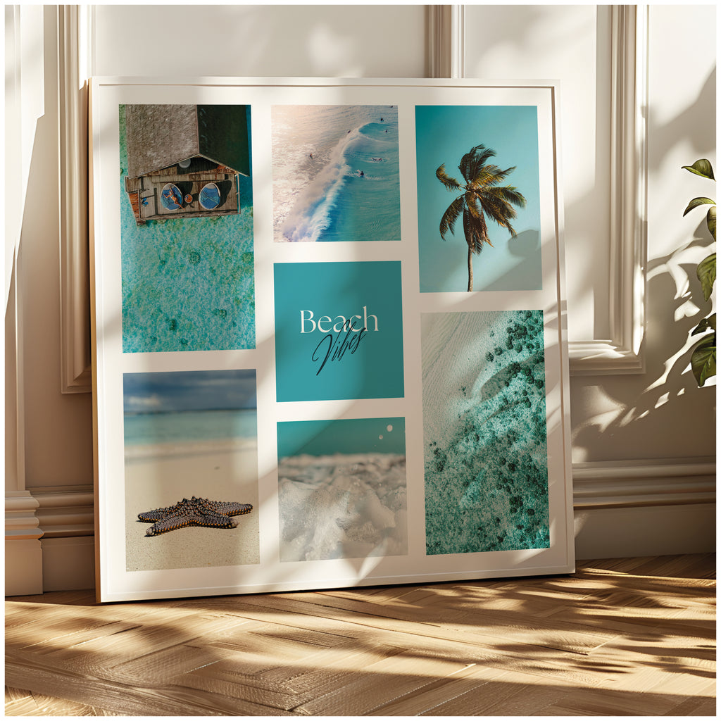 Affiche digitale Mer & Plage - Collection Beach Vibes N° 52