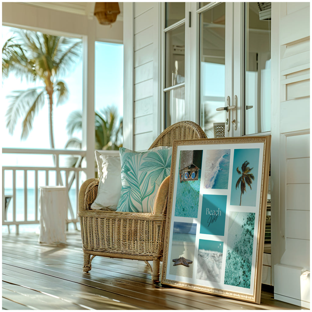 Affiche digitale Mer & Plage - Collection Beach Vibes N° 52