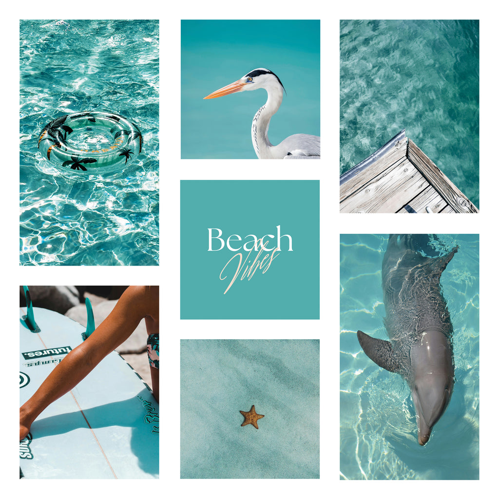 Affiche digitale Mer & Plage - Collection Beach Vibes N° 06