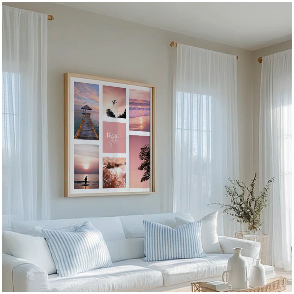 Affiche digitale Mer & Plage - Collection Beach Vibes N° 08