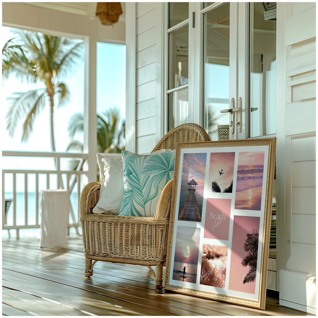 Affiche digitale Mer & Plage - Collection Beach Vibes N° 08