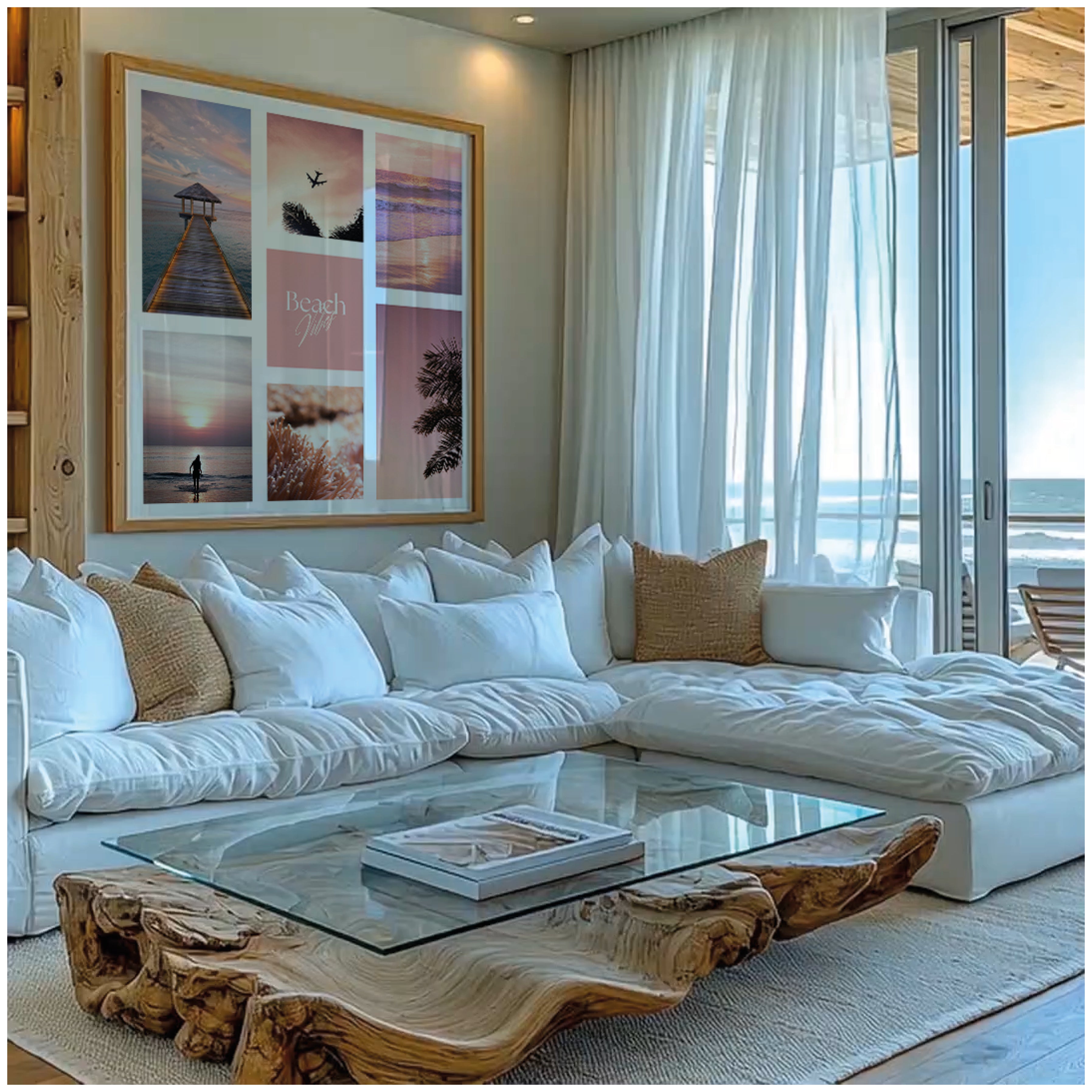 Affiche digitale Mer & Plage - Collection Beach Vibes N° 08